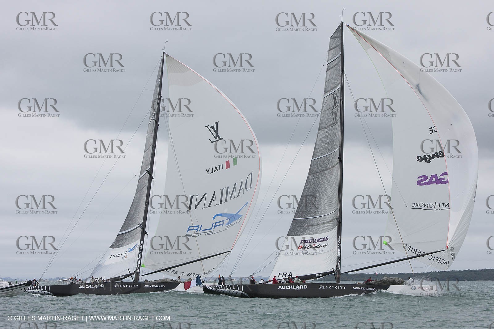31 01 2009 - Auckland (NZL) -  Louis Vuitton Pacific Series -  Racing Day 2