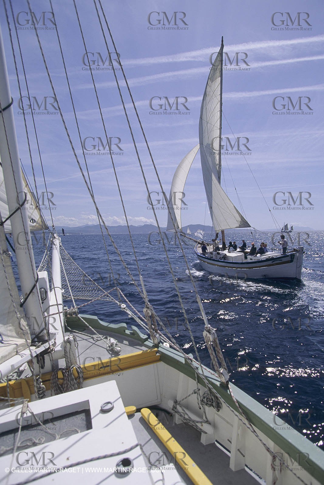 Classic yachts, Latin rigs, Voile latine