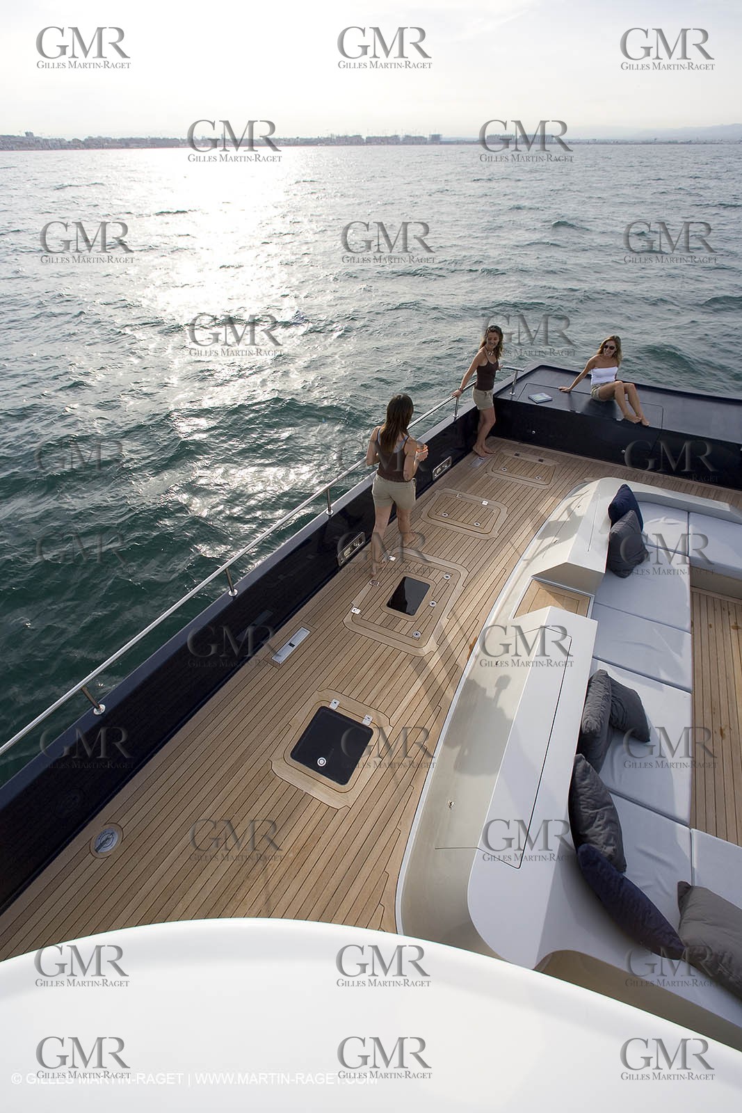 11 06 2007 - Valencia (Spain) - Super Yacht Catamaran Bradley, Gilles Vaton design built by H2X in la Ciotat (France)