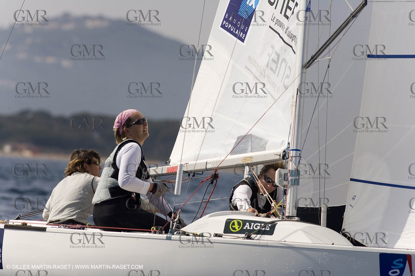 25 04 2007 - Semaine Olympique Française 2007 - Hyères - Jour 4 - Team France - Yingling - Le Helley-Deplanque-Lepesant