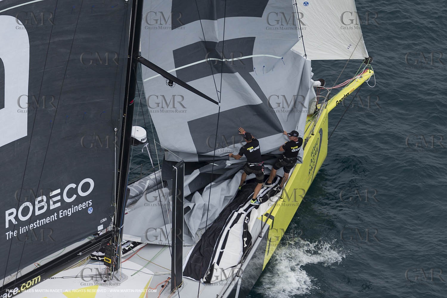 11 10 2014, Alicante (ESP), Volvo Ocean Race 2014-15, Team Alvimedica