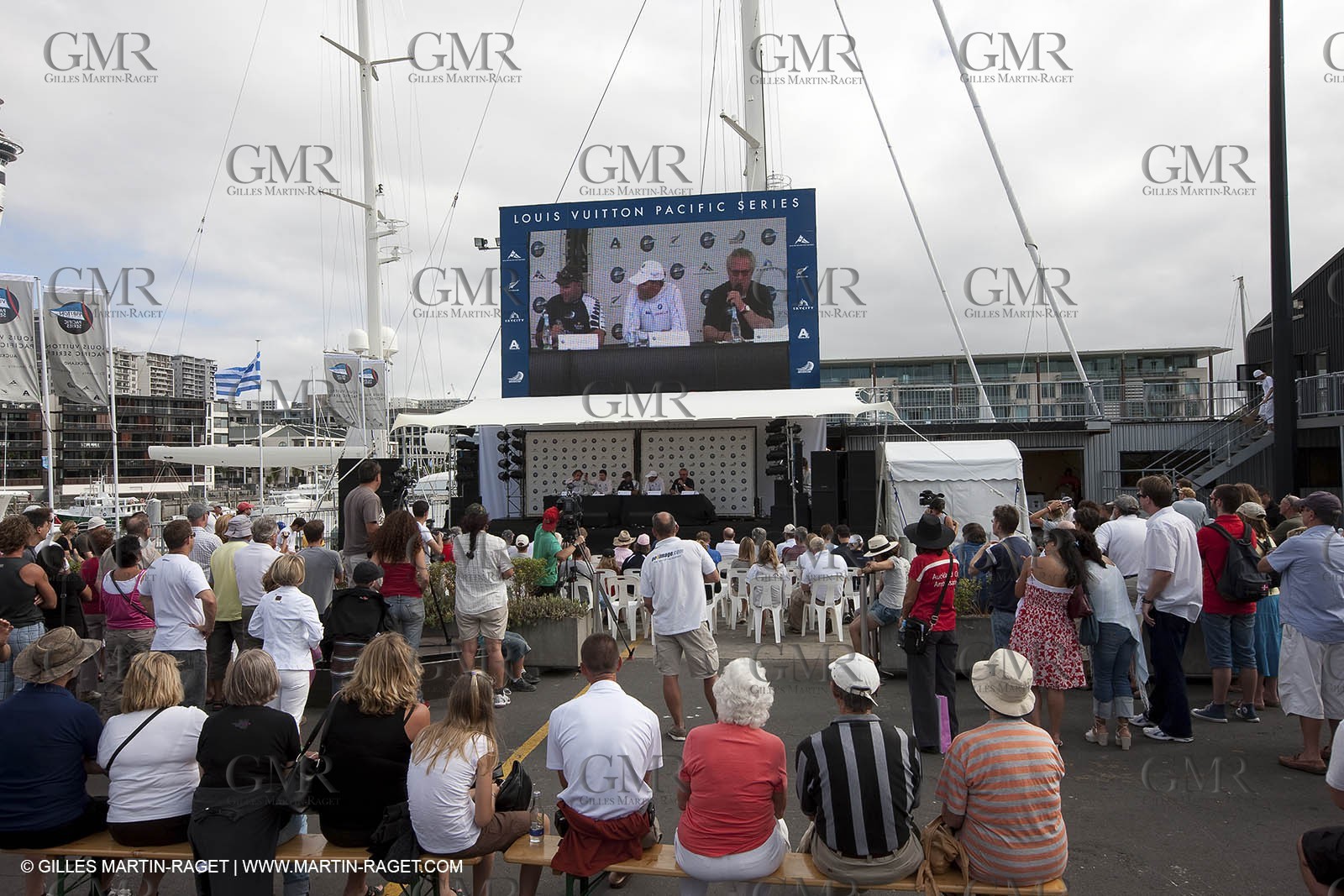 31 01 2009 - Auckland (NZL) -  Louis Vuitton Pacific Series -  Racing Day 2