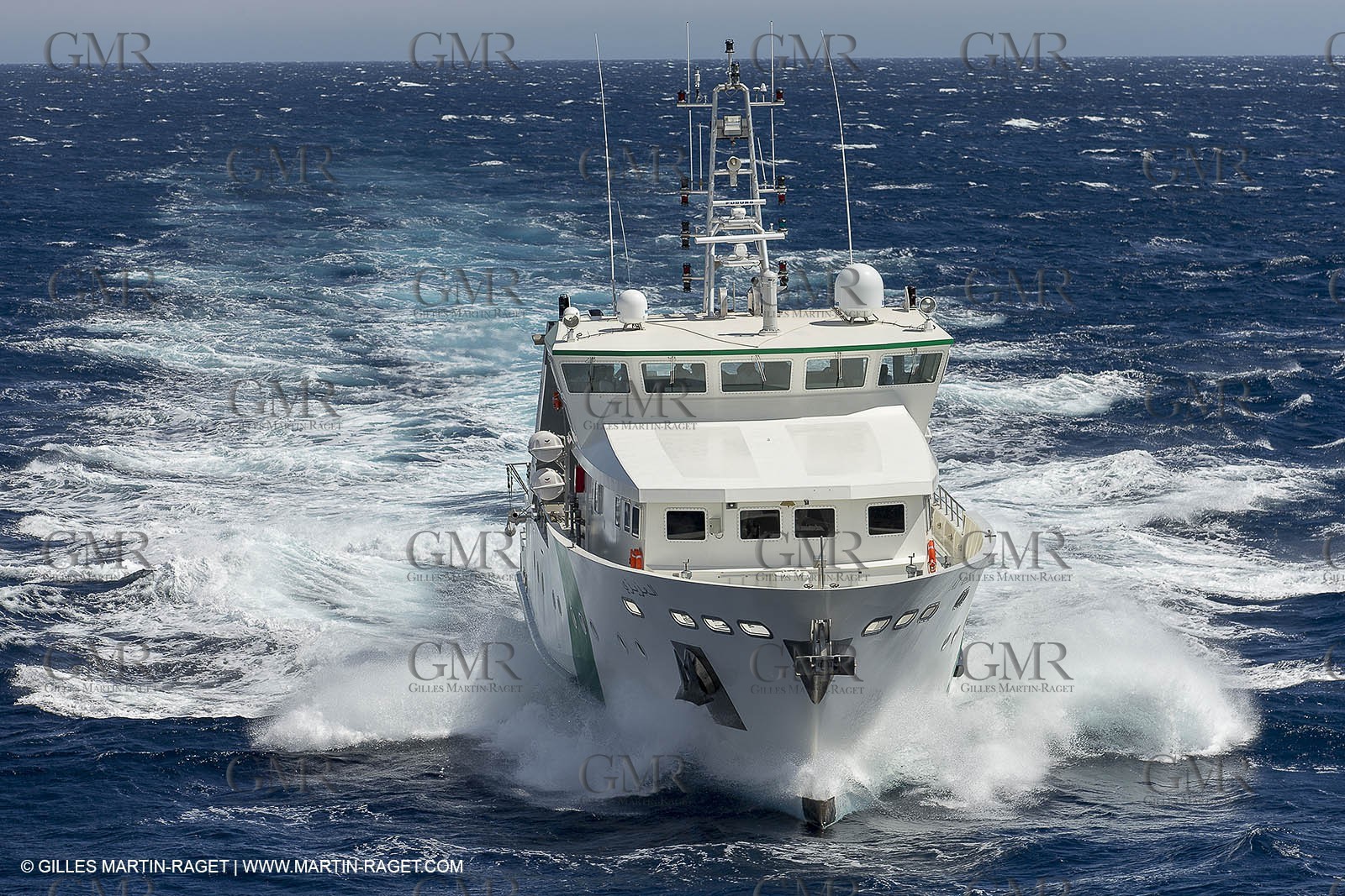 Al Azizi -  H2X boatyard - Oceanographjic research ship - Sea trials off La Ciotat (FRA,13) - 29 07 2014