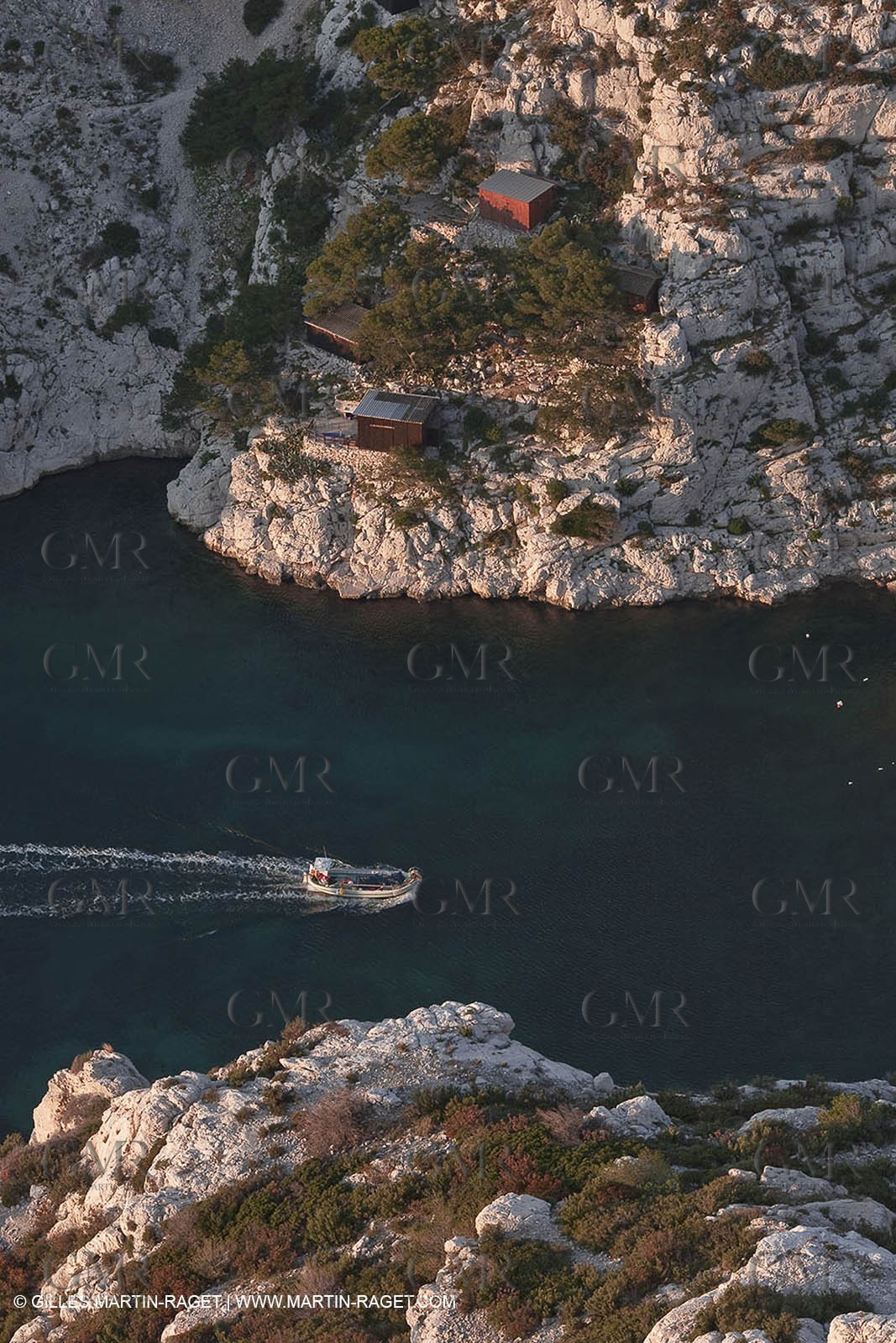 Décembre 2009 - Marseille (FRA) - Les Calanques - Morgiou vue depuis le Belvédère de Sugiton