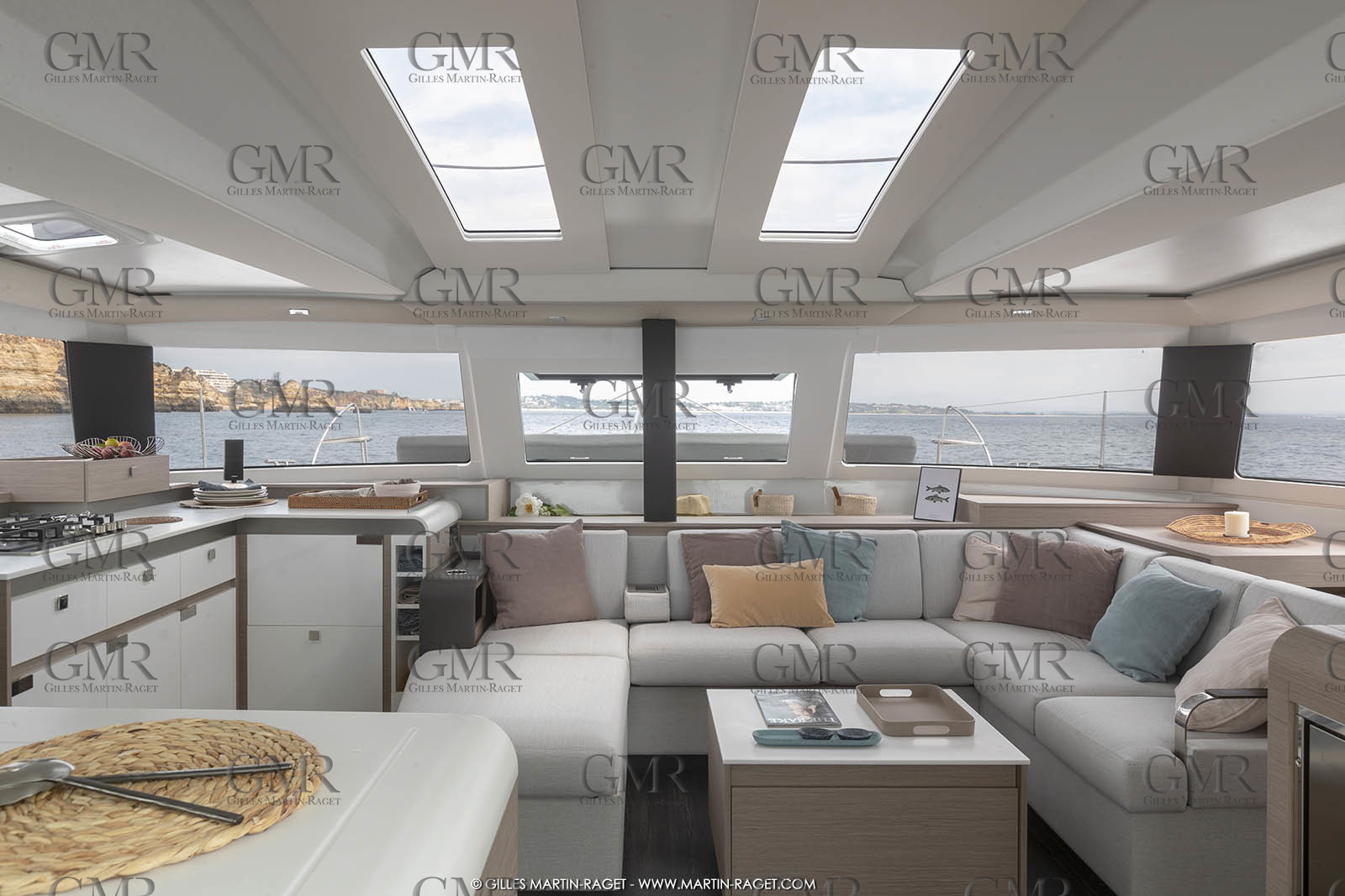 08 07 2019, Lagos (Portugal), Chantier Fountaine-Pajot, Fountaine-Pajot 45