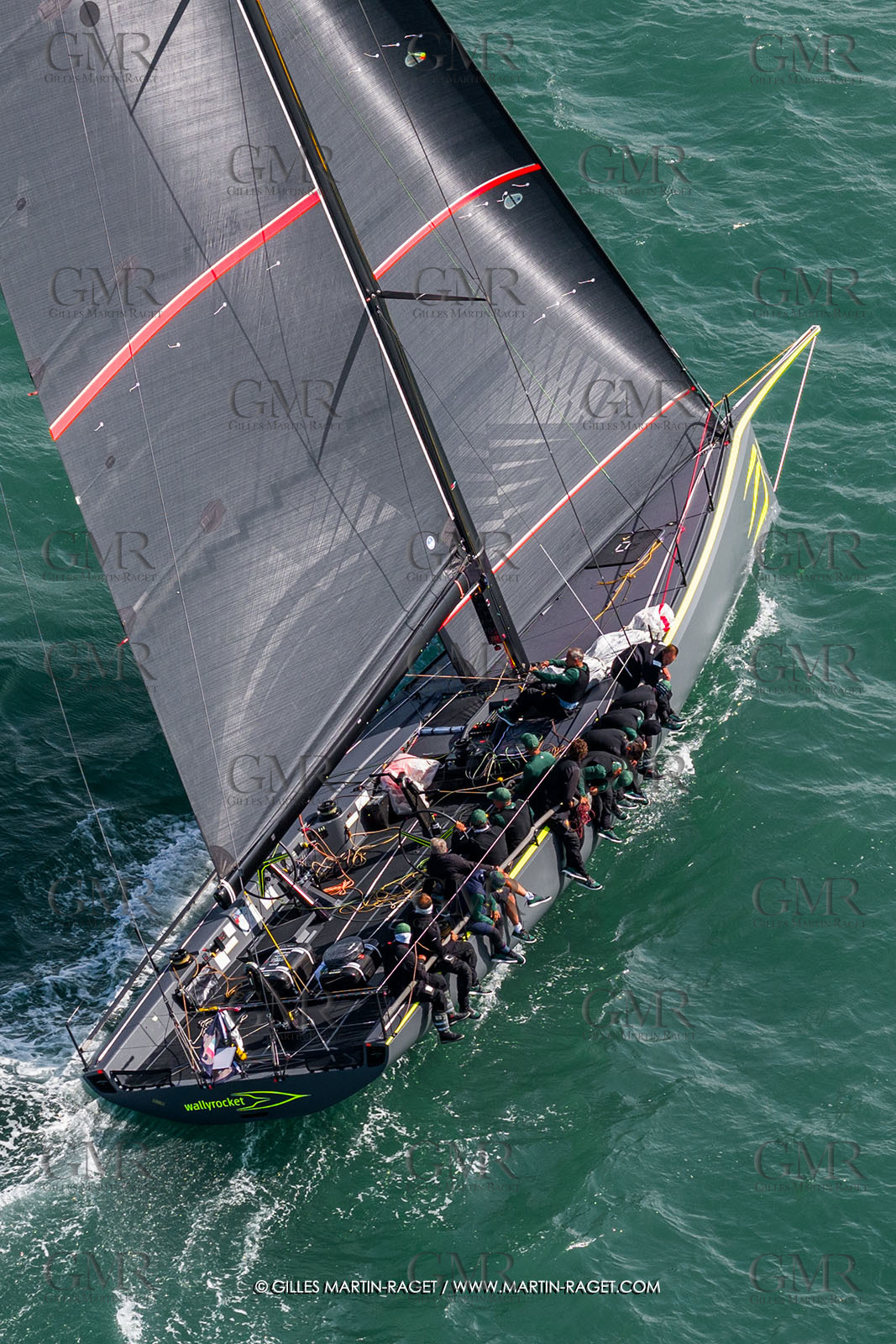 19 07 2025, Cowes (UK, IOW), Admiral's Cup 2025, Channel Race Start, Django WR51, Yacht Club Coasta Smeralda - ITA