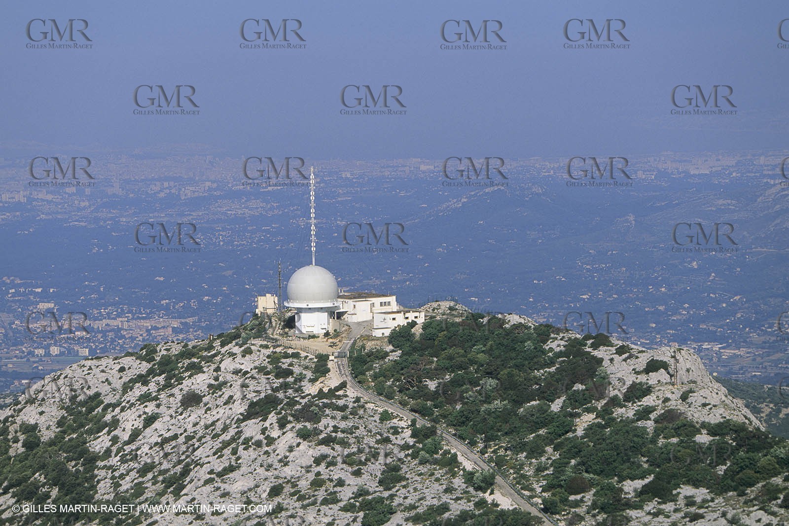 France, Provence, Pays d'Aubagne, collines de Marcel Pagnol