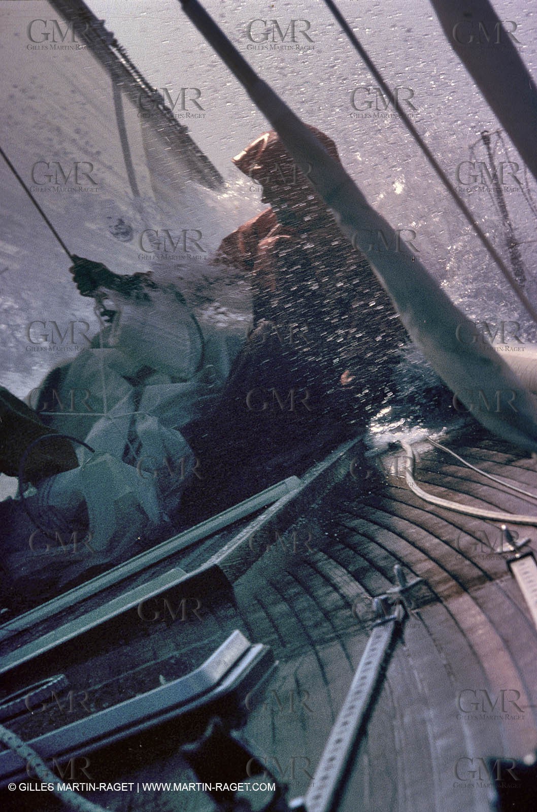 1978, racing onboard Fantasque