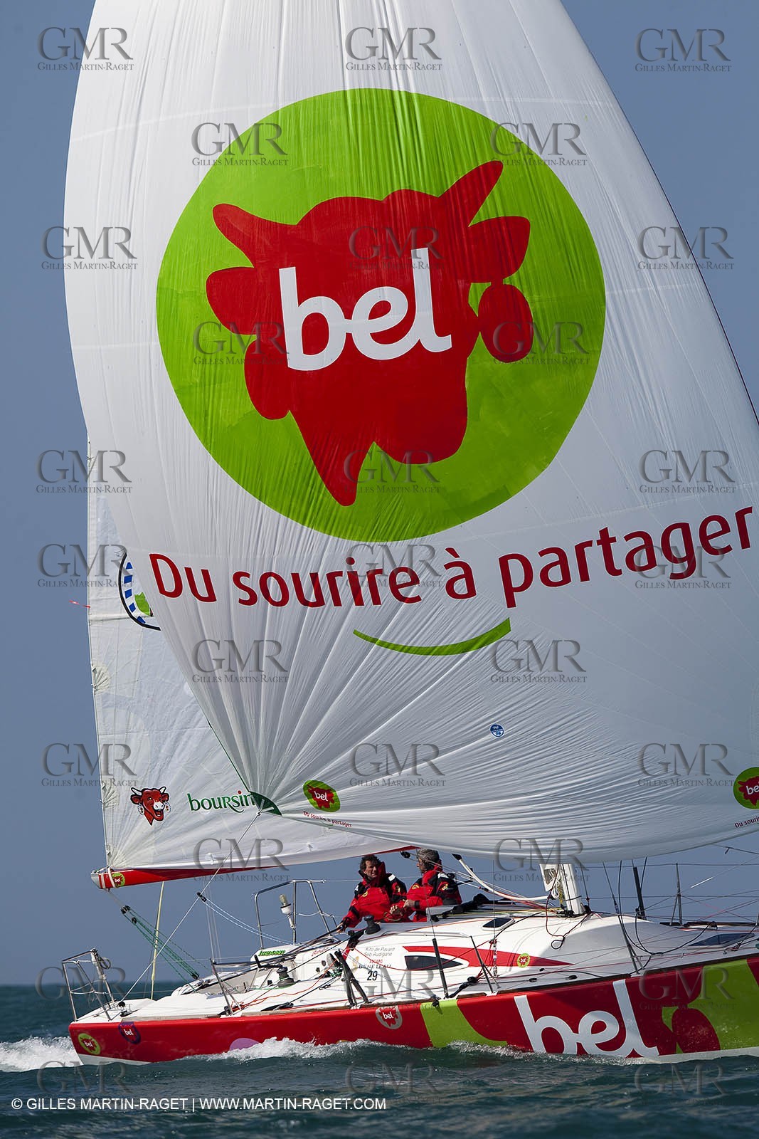 13 03 2010 -  La Grande Motte   Port Camargue (FRA) - Groupe Bel - Kito de Pavant   Sebastien Audigane training for Transat AG2R