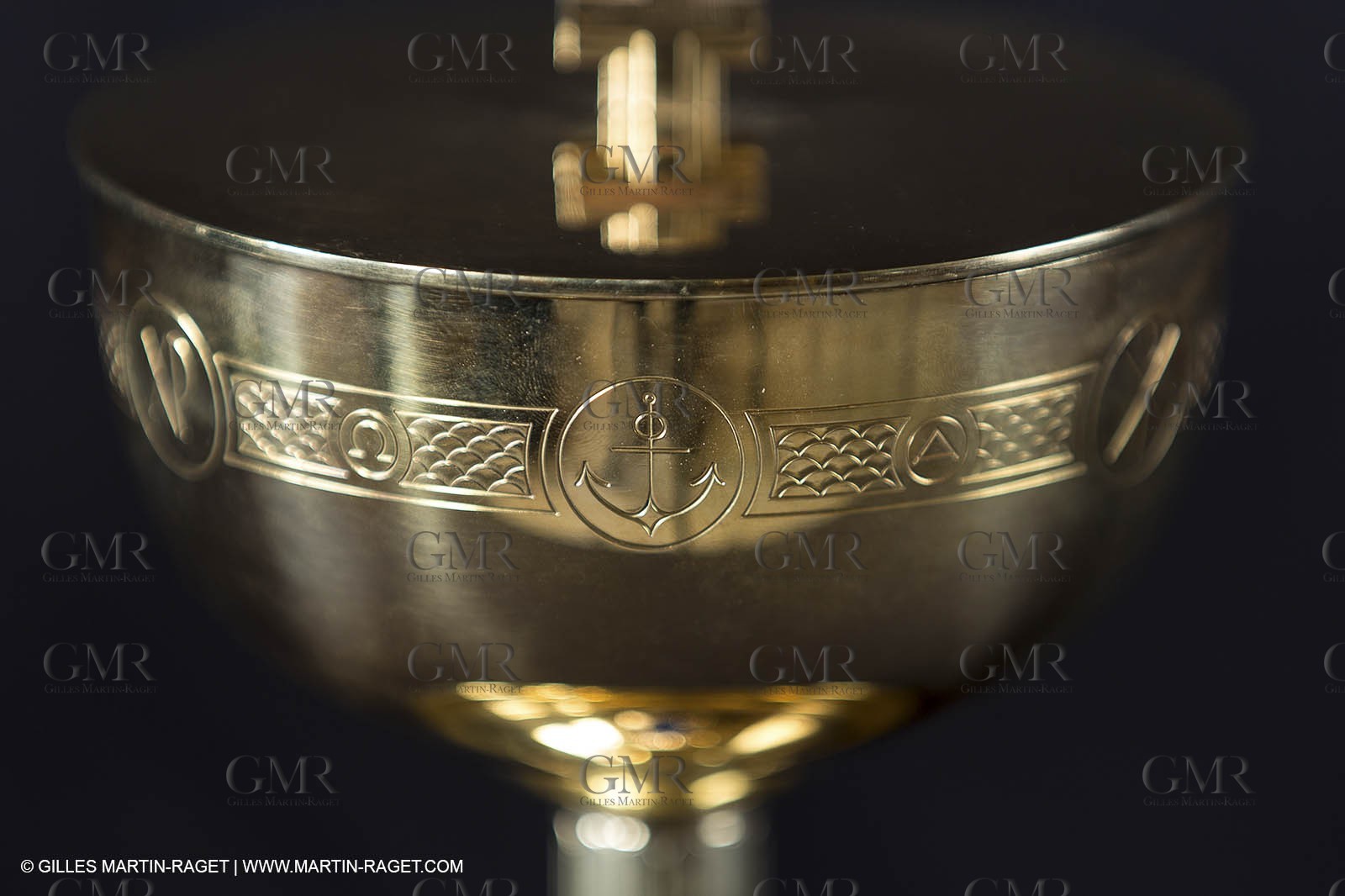 04 02 2013 - Marseille(FRA,13), Notre Dame de la Garde,liturgical silverware