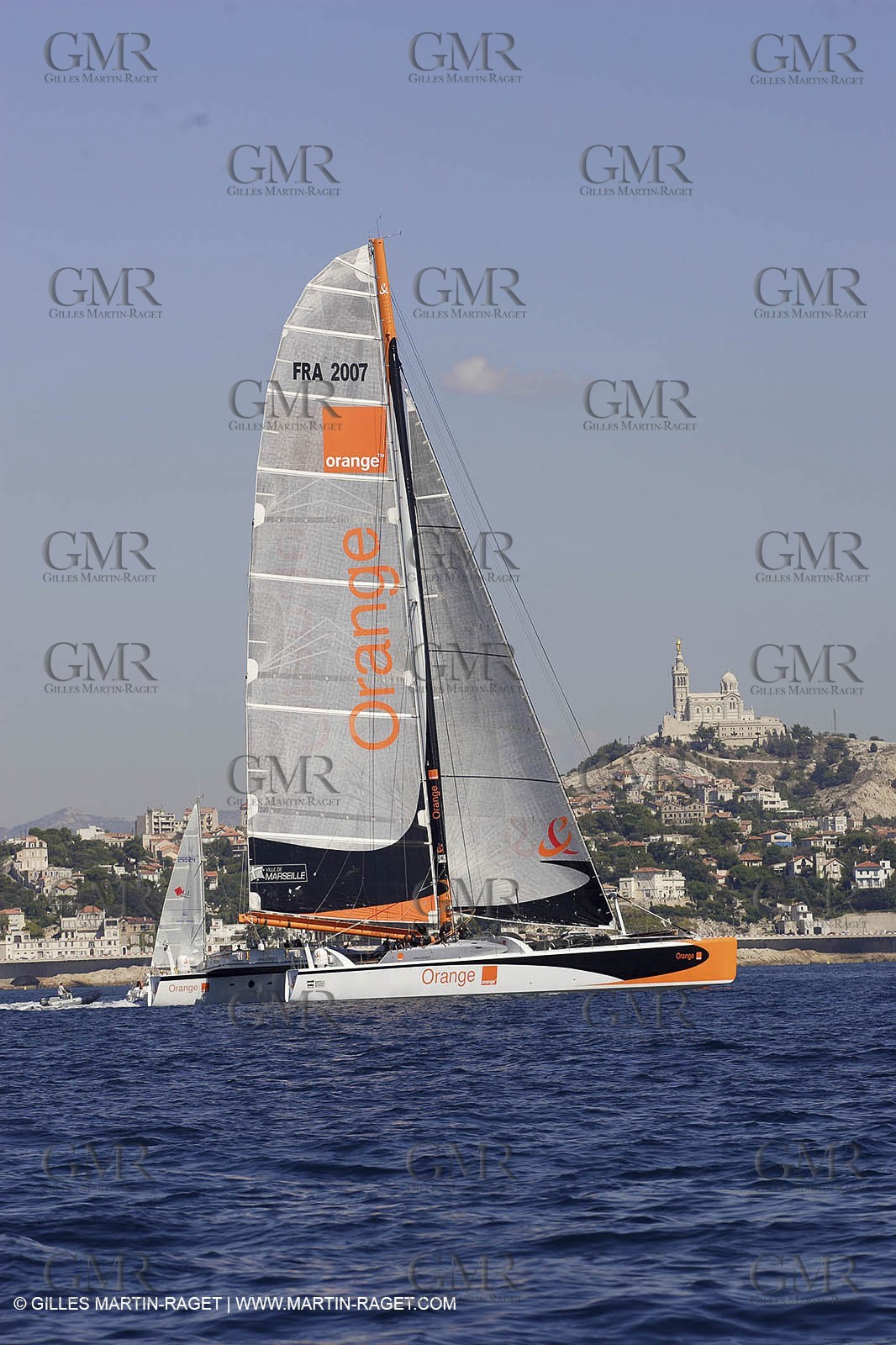Orange II - 2004 Mediterranée Record - arrival at Marseille