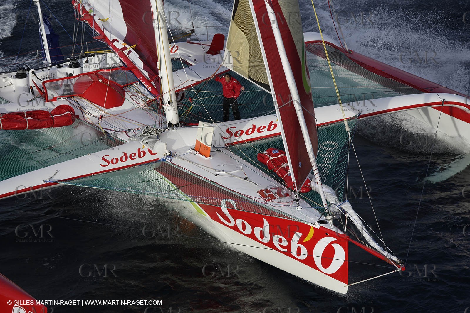 11 10 2006 -Lorient (FRA) -  Multis Orma - Entraînements Sodebo (Thomas Coville) Route du Rhum 2006