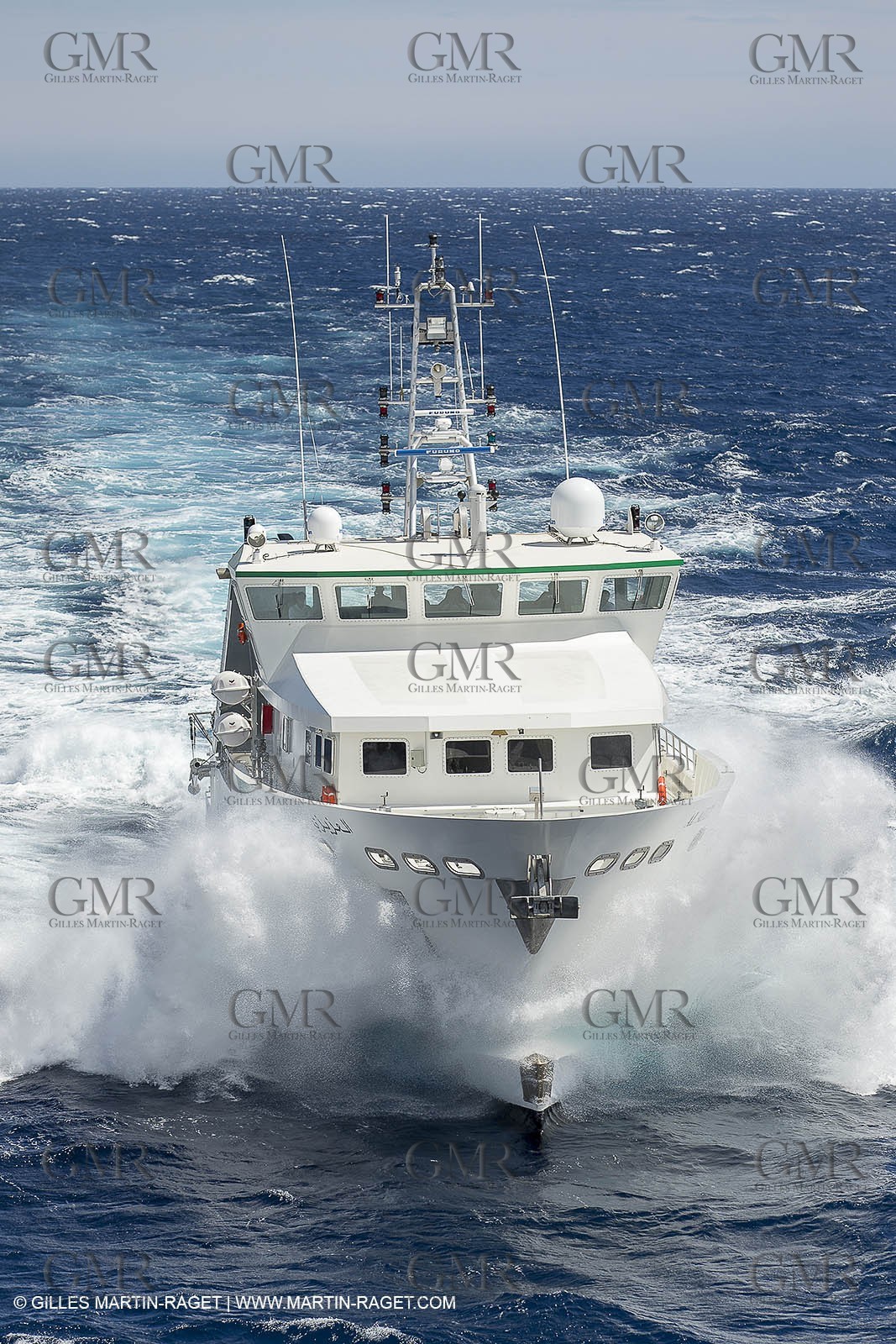 Al Azizi -  H2X boatyard - Oceanographjic research ship - Sea trials off La Ciotat (FRA,13) - 29 07 2014