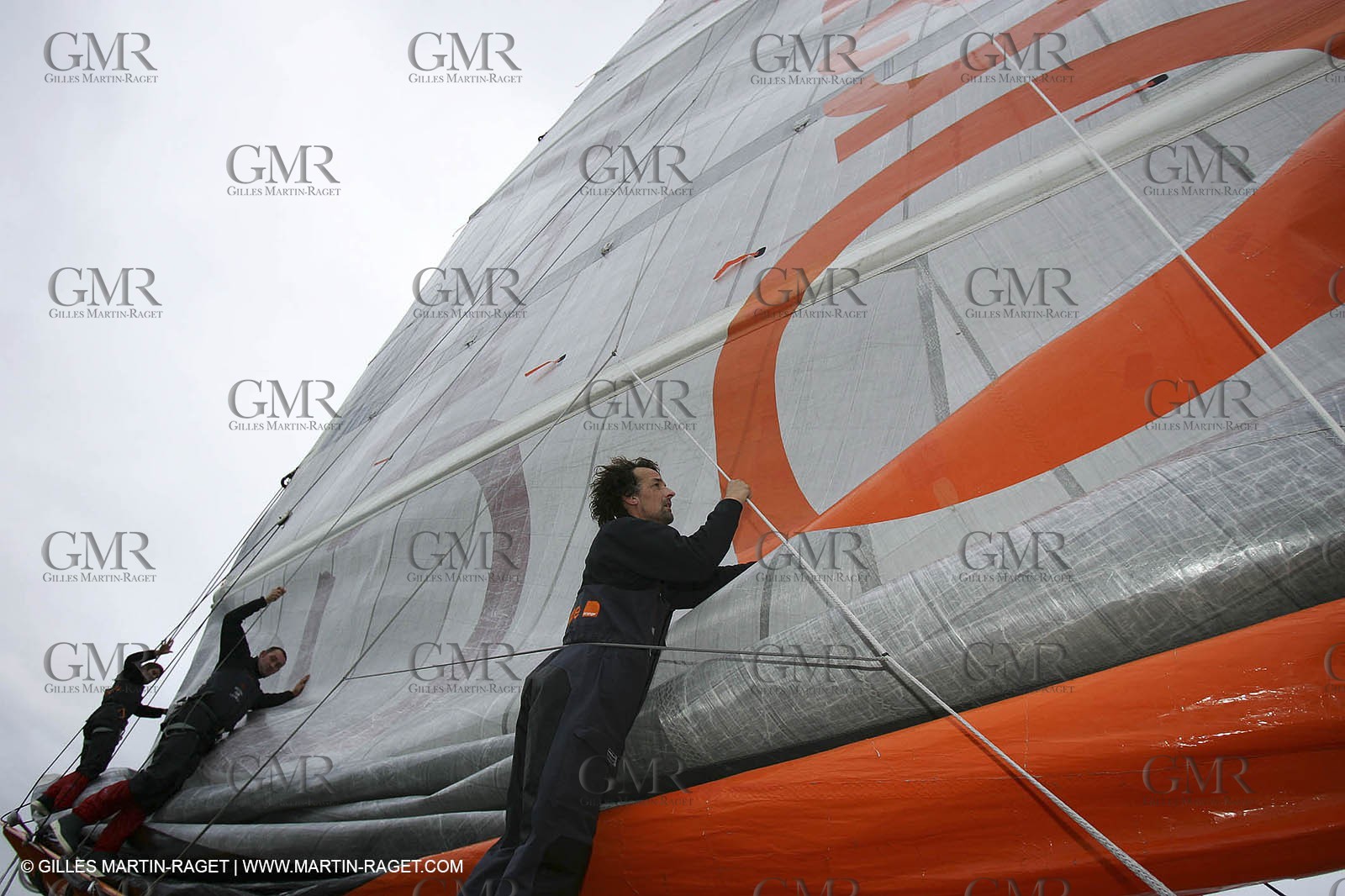 Orange II - Jules Verne Trophy 2005 - Traning Lorient