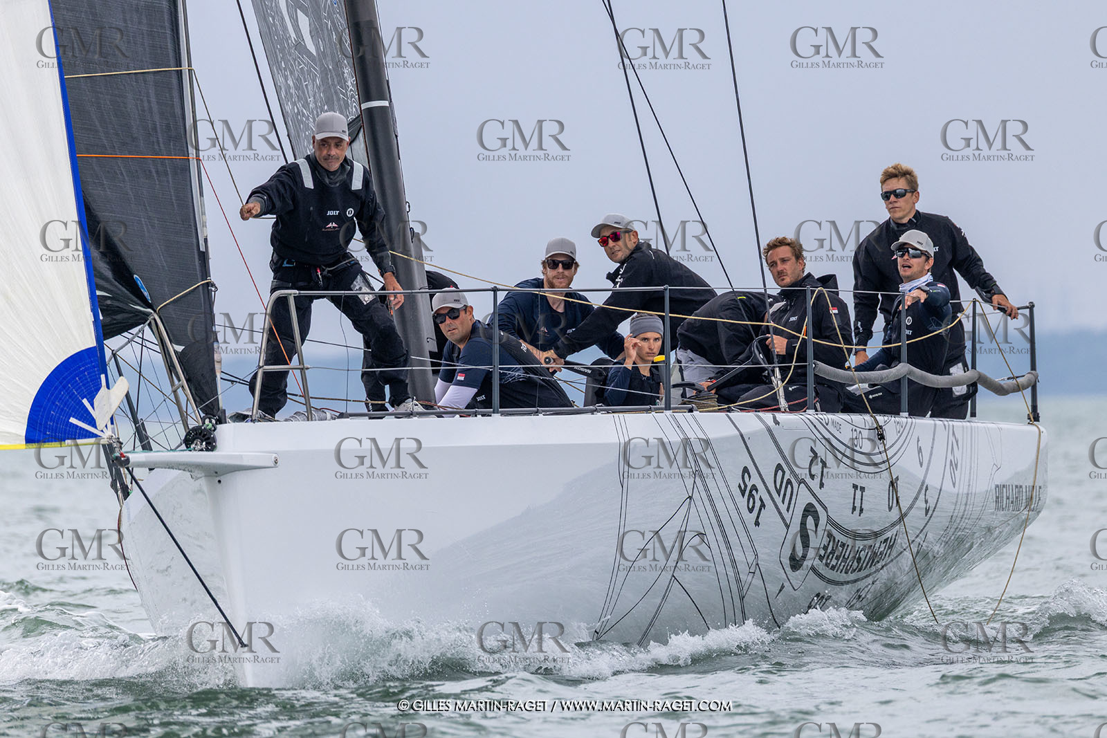 24 07 2025, Cowes (UK, IOW), Admiral's Cup 2025, Inshore races 3 & 4, Jolt 6, Yachrt Club de Monaco (MON), Pierre Casiraghi