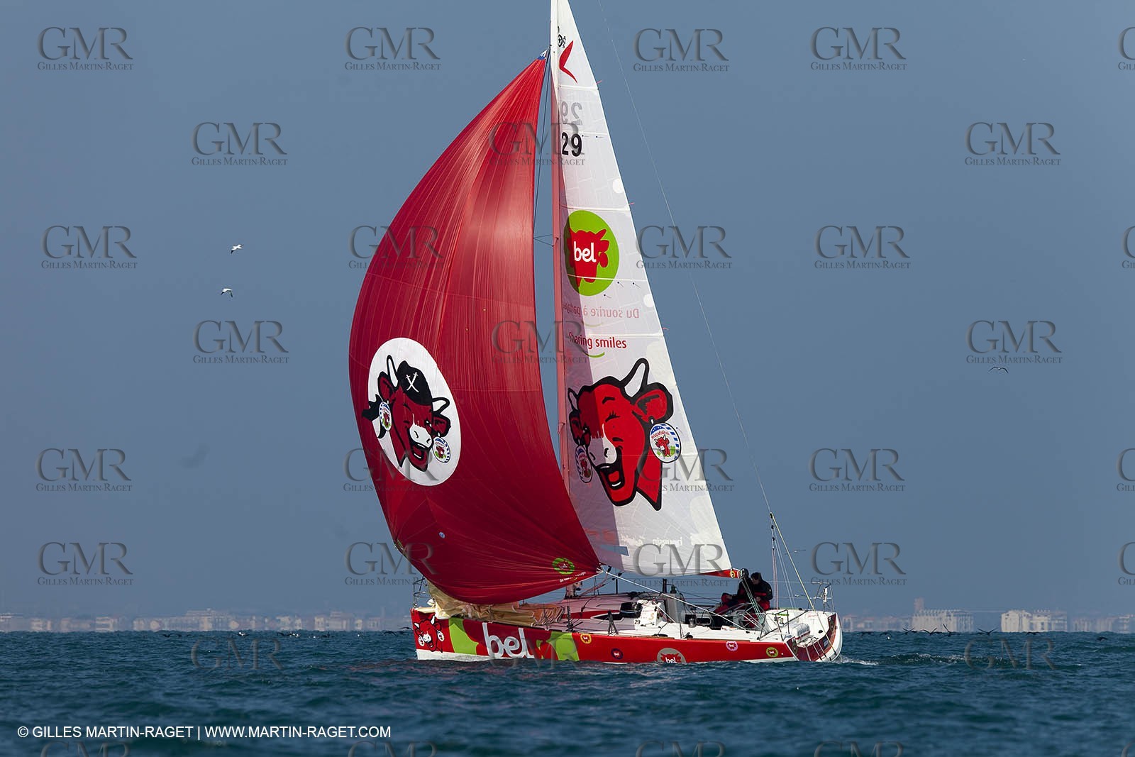 13 03 2010 - La Grande Motte   Port Camargue (FRA) - Groupe Bel - Entraînement Kito de Pavant   Sébastien Audigane en vue de la Transat AG2R 2010