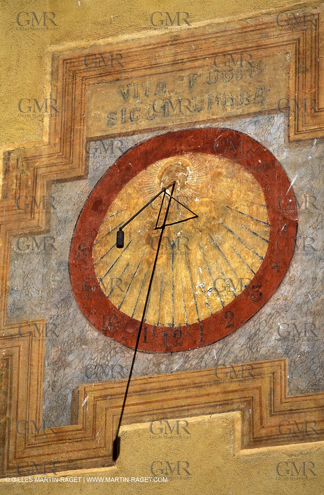 Solar clock from Hautes Alpes