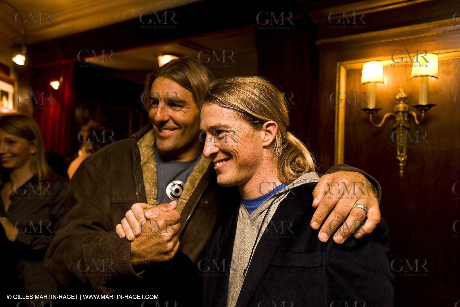 08 12 08 - Paris - Théatre Edouard VII - FFV - Soirée des champions 2008 - Election du marin de l'année 2008 : Francis Joyon
