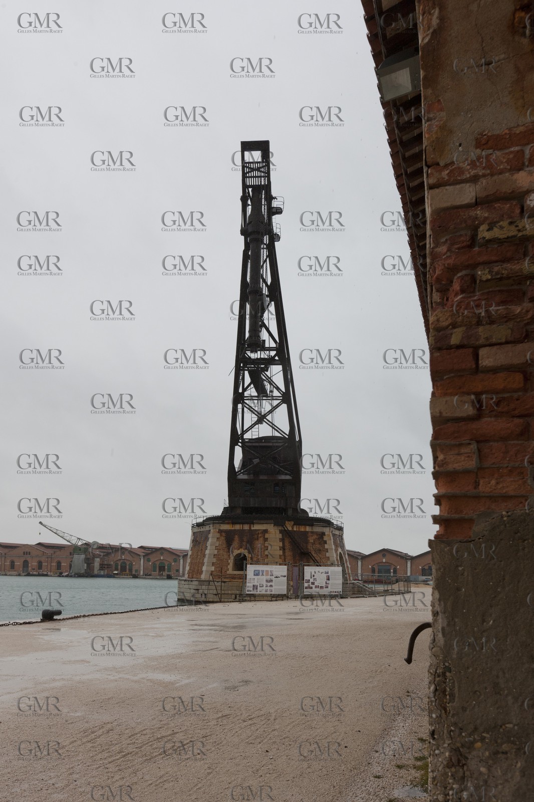 20 02 2012 - Venezia (ITA) - 34th America'sCup - Venezia 2012 America's Cup World Series - The Arsenale where the AC45 moorings, public village, media center and Club 45 will be located