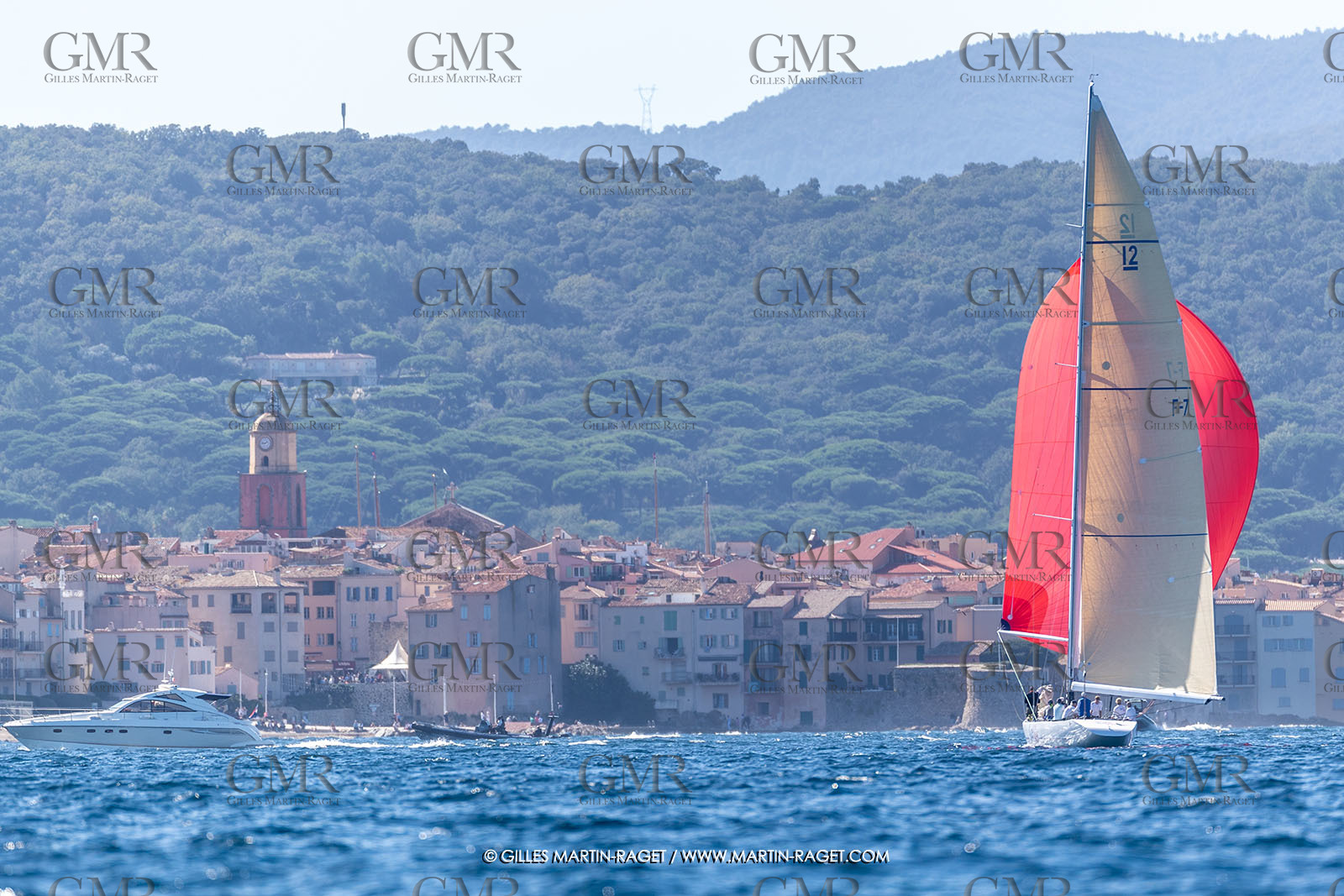 29 09 2024, Saint-Tropez (FRA), Les Voiles de Saint-Tropez 2024, Day 2, Trainings