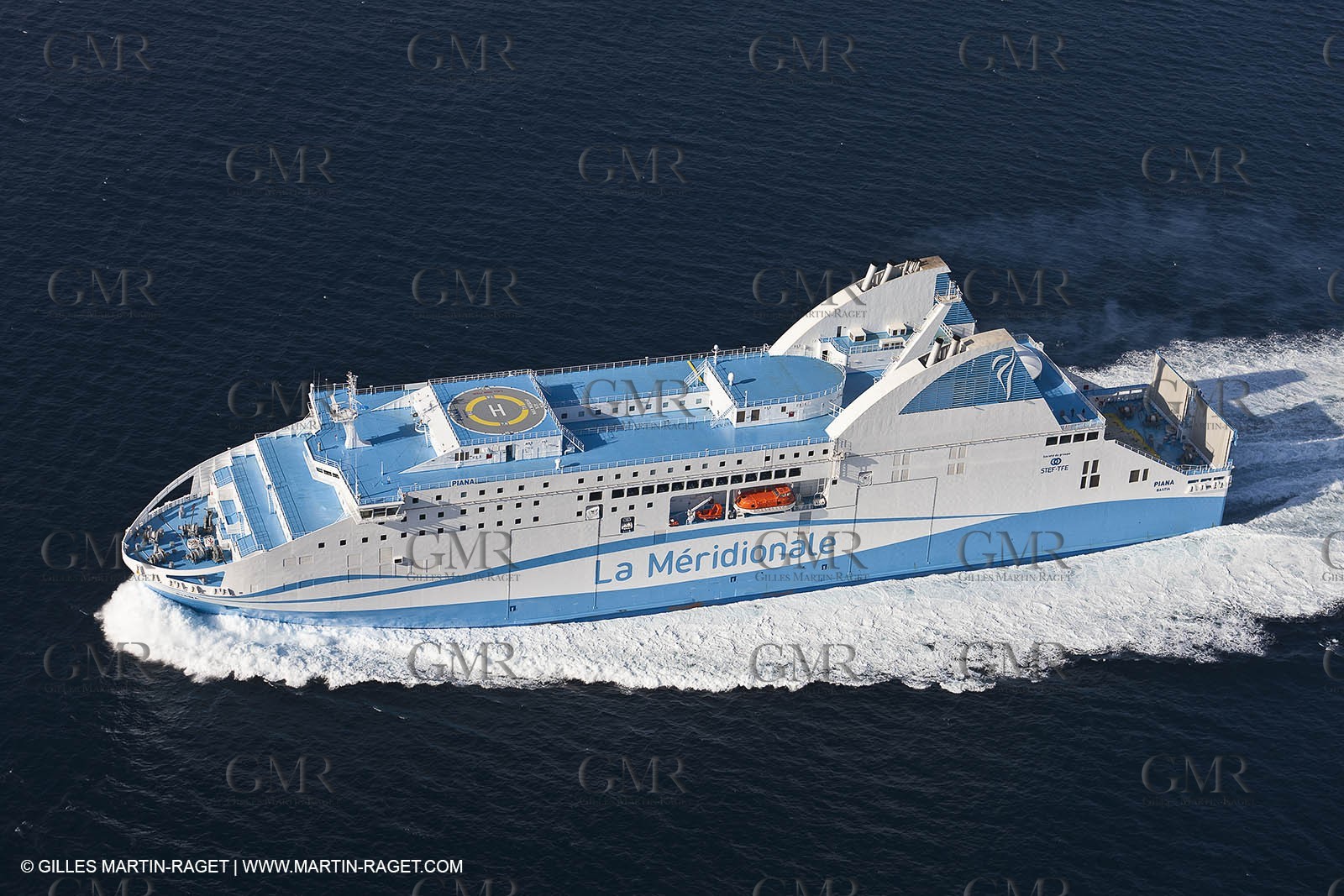 14 01 2012 - Marseille (FRA,13) - La Meridionale shipping company - the Piana off Marseille and the Calanques