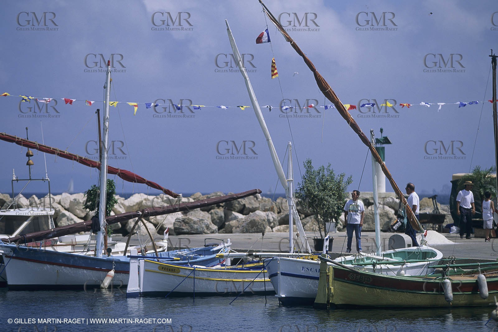 Latin rigs, voiles latines