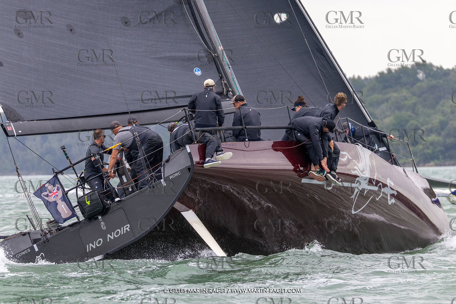 22 07 2025, Cowes (UK, IOW), Admiral's Cup 2025, Inshore Races 1 & 2,