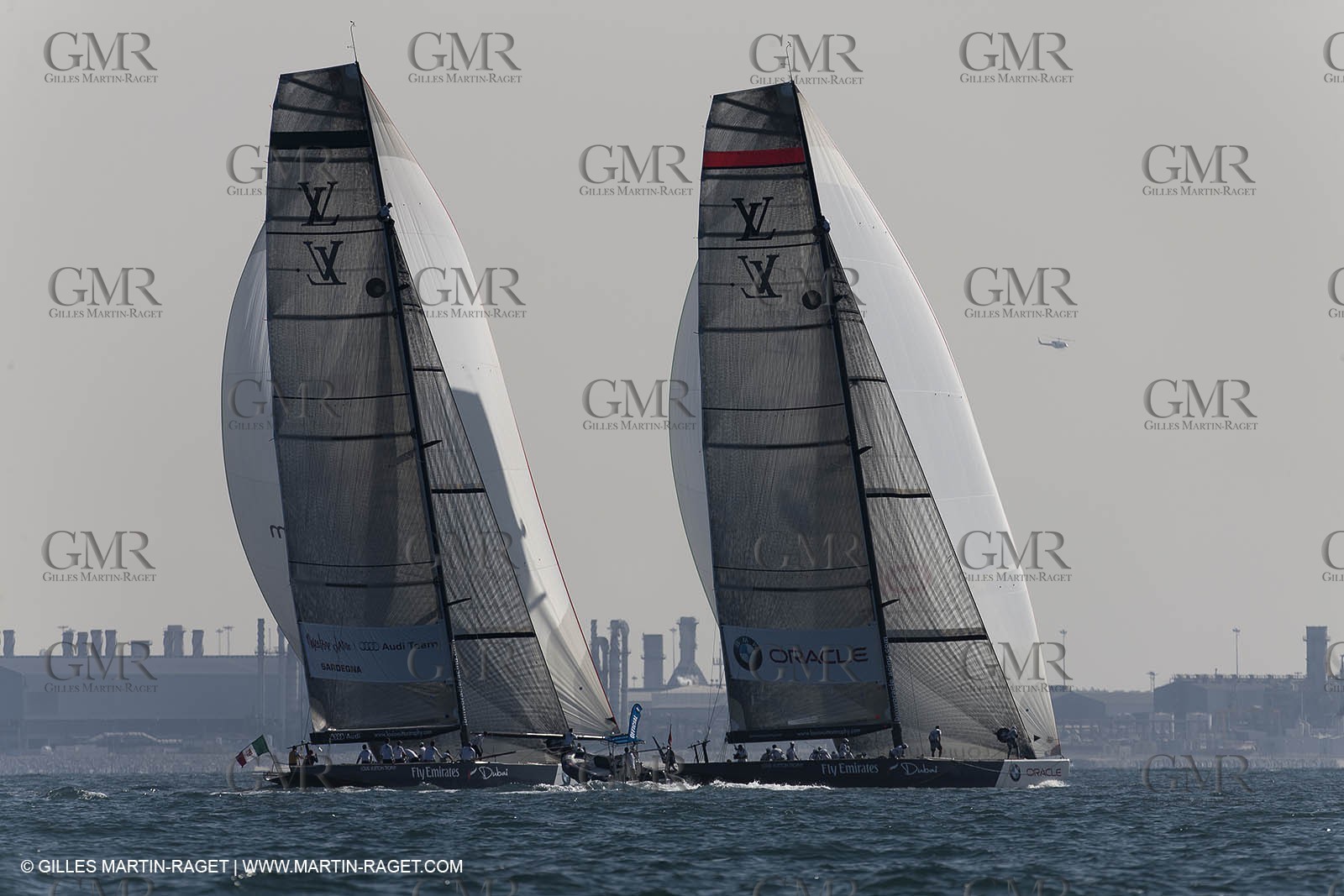 18 11 2010 - Dubai (UAE) - Dubai Louis Vuitton Trophy -  BMW ORACLE Racing Vs Mascalzone Latino