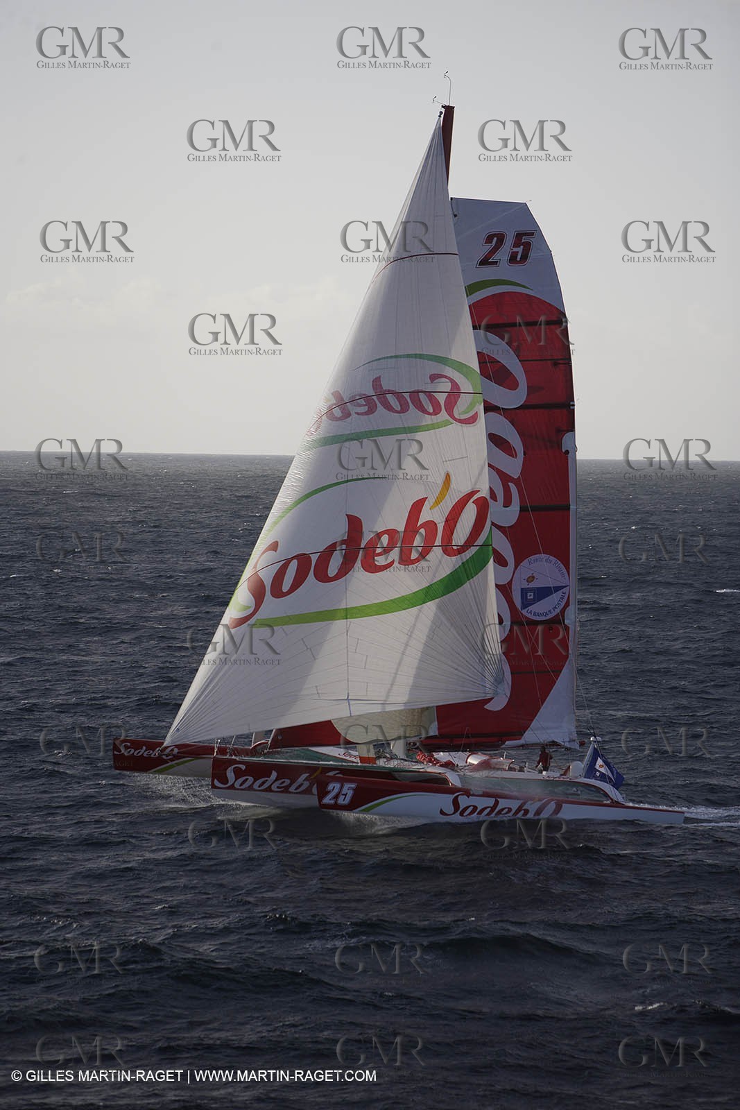 11 10 2008  -Lorient (FRA)  -  Multis Orma - Sodebo (Thomas Coville) - Route du Rhum 2006 training