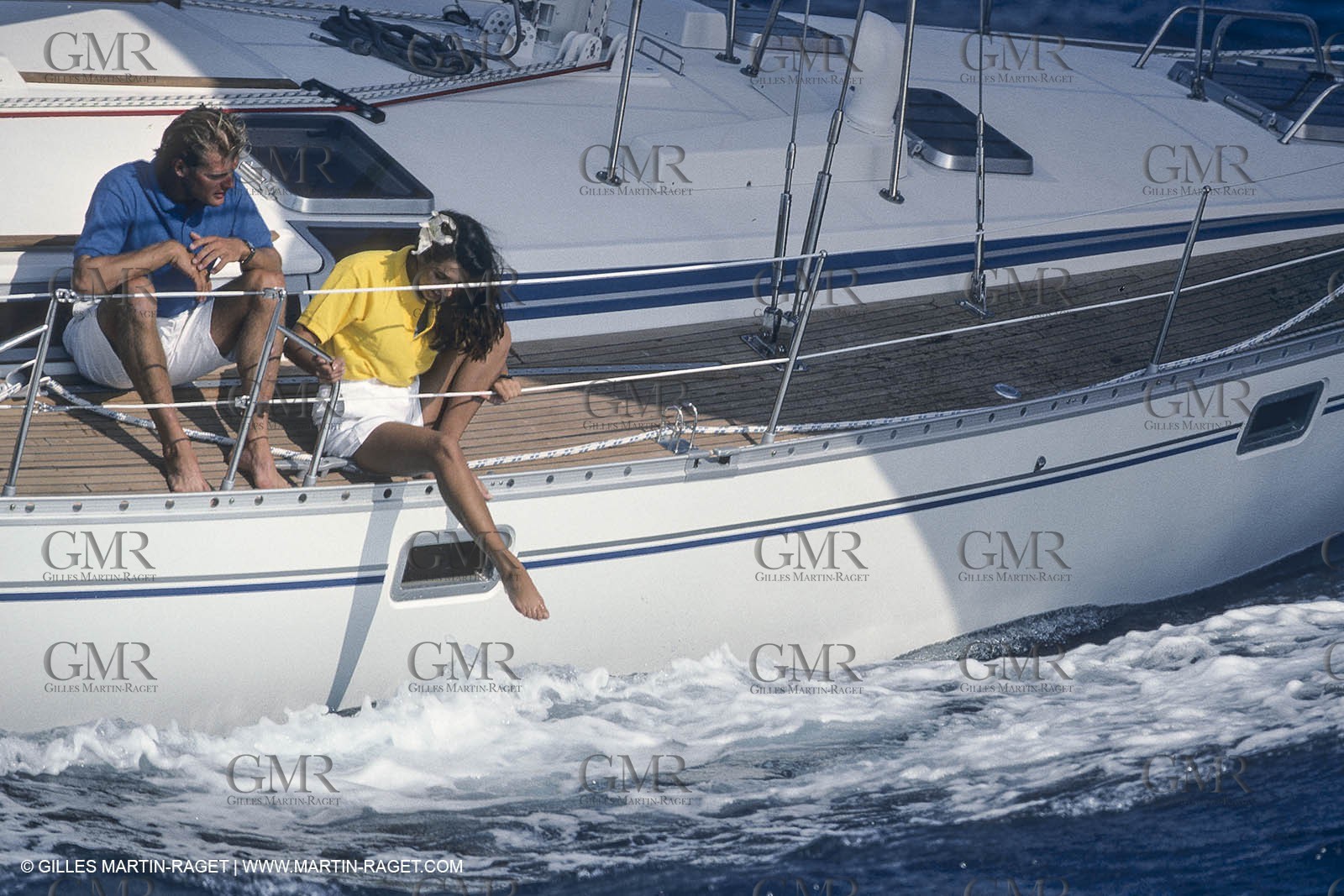 Sailing, cruising, people