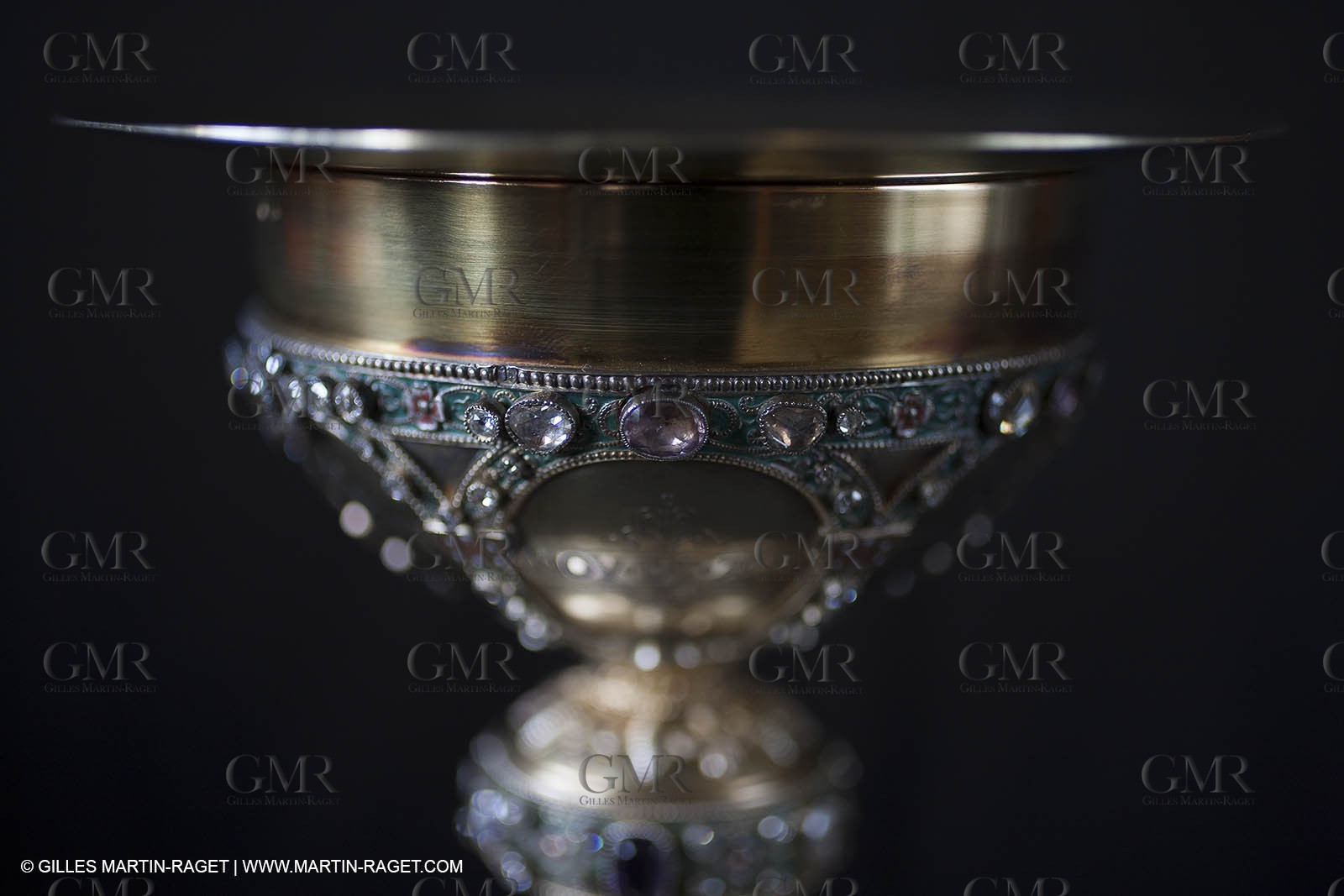 04 02 2013 - Marseille(FRA,13), Notre Dame de la Garde,liturgical silverware