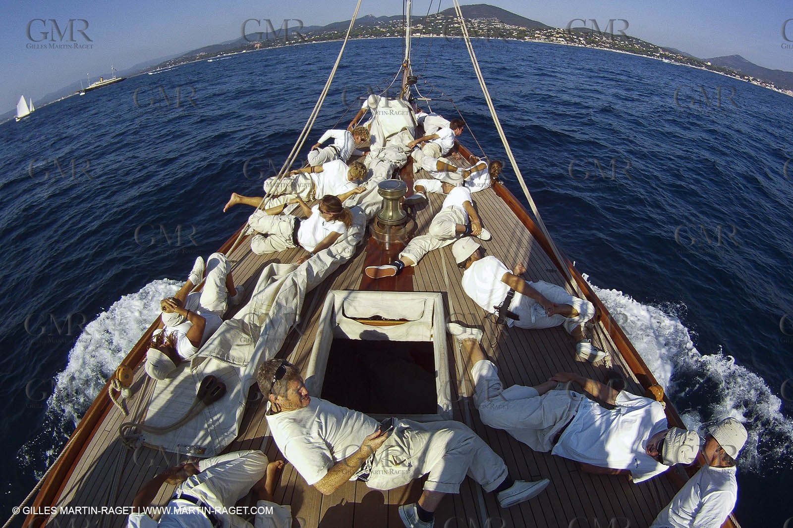 01 10 2011 - Saint Tropez (FRA,13) - Voiles de Saint Tropez 2011 - Yachts classiques - Jour 5 - A bord Mariquita