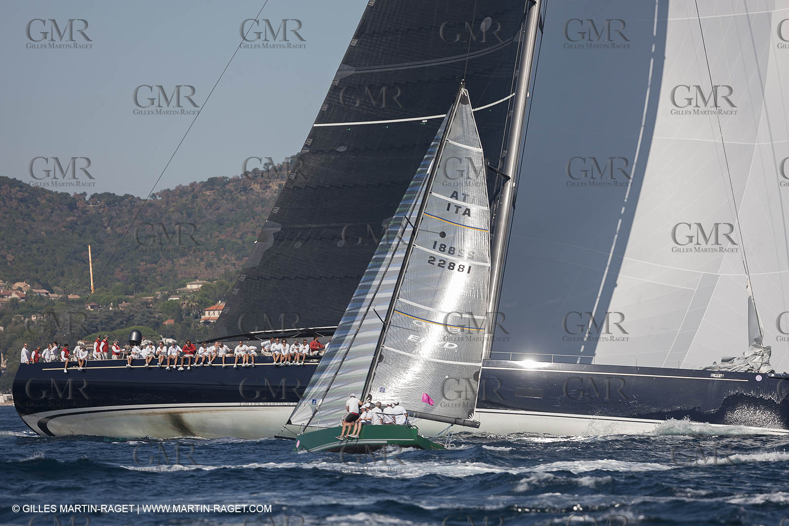 05 10 2017, Saint-Tropez (FRA,83), Les Voiles de Saint-Tropez 2017, jour 5