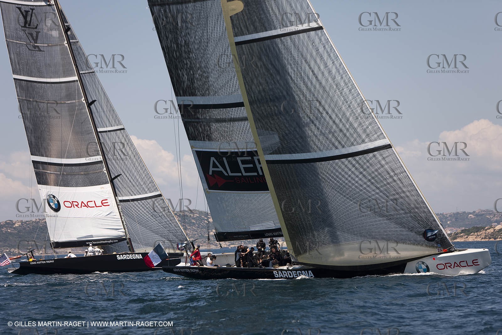 23 05 2010 - La Maddalena (ITA, Sardinia) Louis Vuitton Trophy - BMW ORACLE Racing - Racing Day 2
