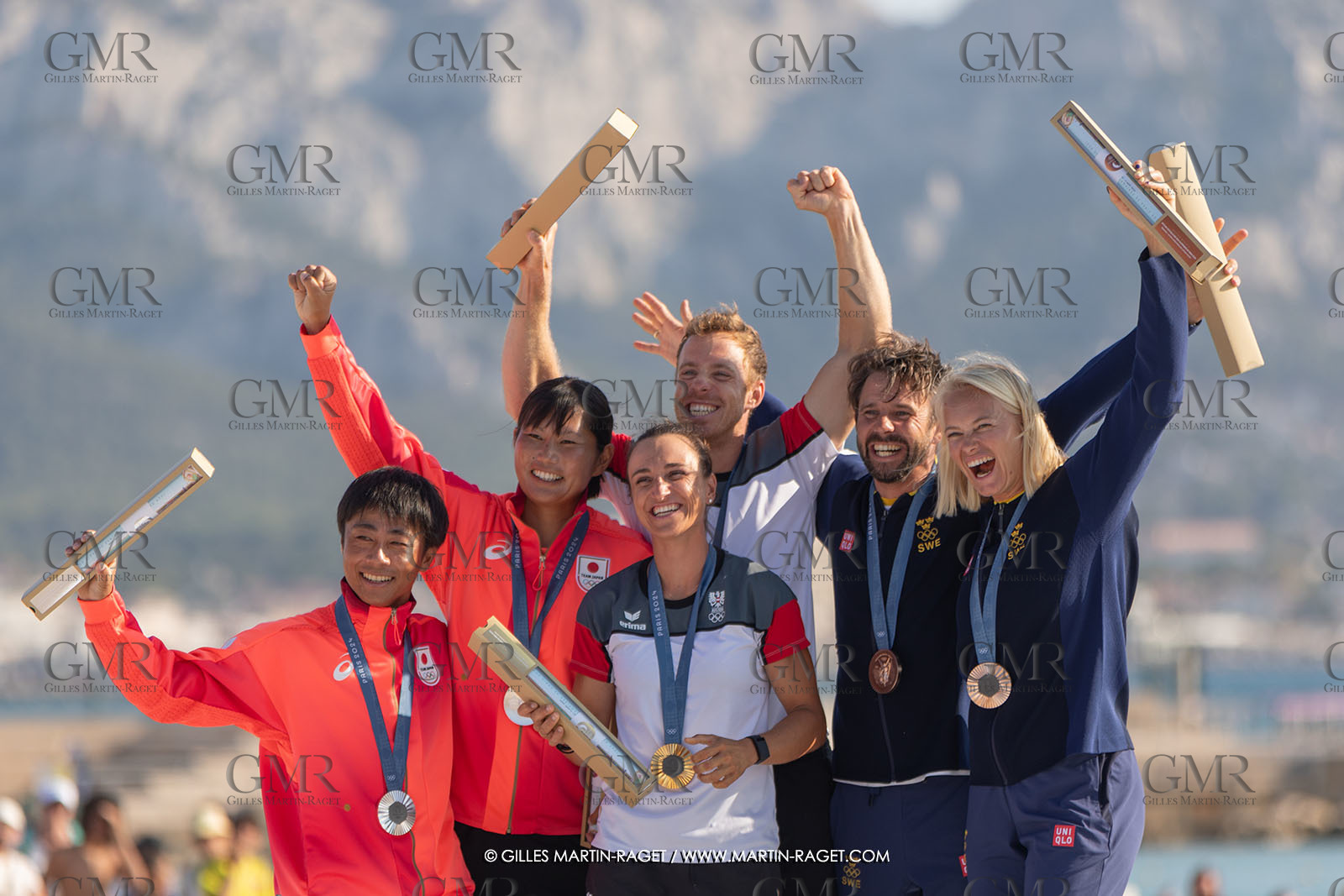 08 08 2024, Marseille (FRA), Paris 2024 Olympic Games, Sailing, Race Day 12