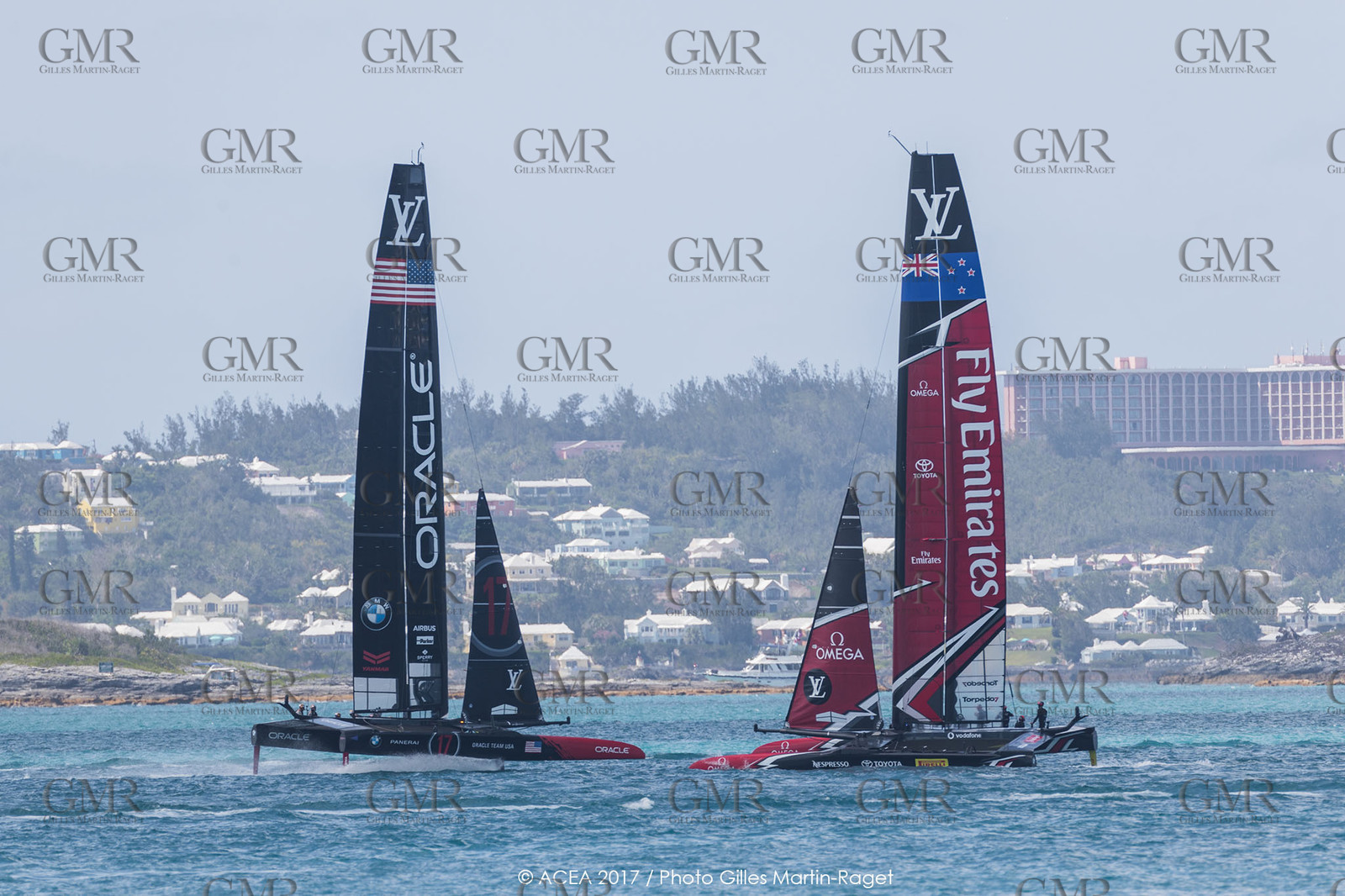 18 06 2017 - Bermuda (BDA) - 35th America's Cup 2017 - 35th America's Cup Match Presented by Louis Vuitton