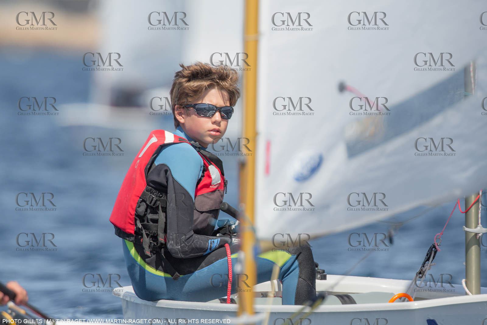 14 04 2016, Marseille (FRA,13), SNIM Dériveurs, Coupe Internationale de Printemps Optimist, Day 4