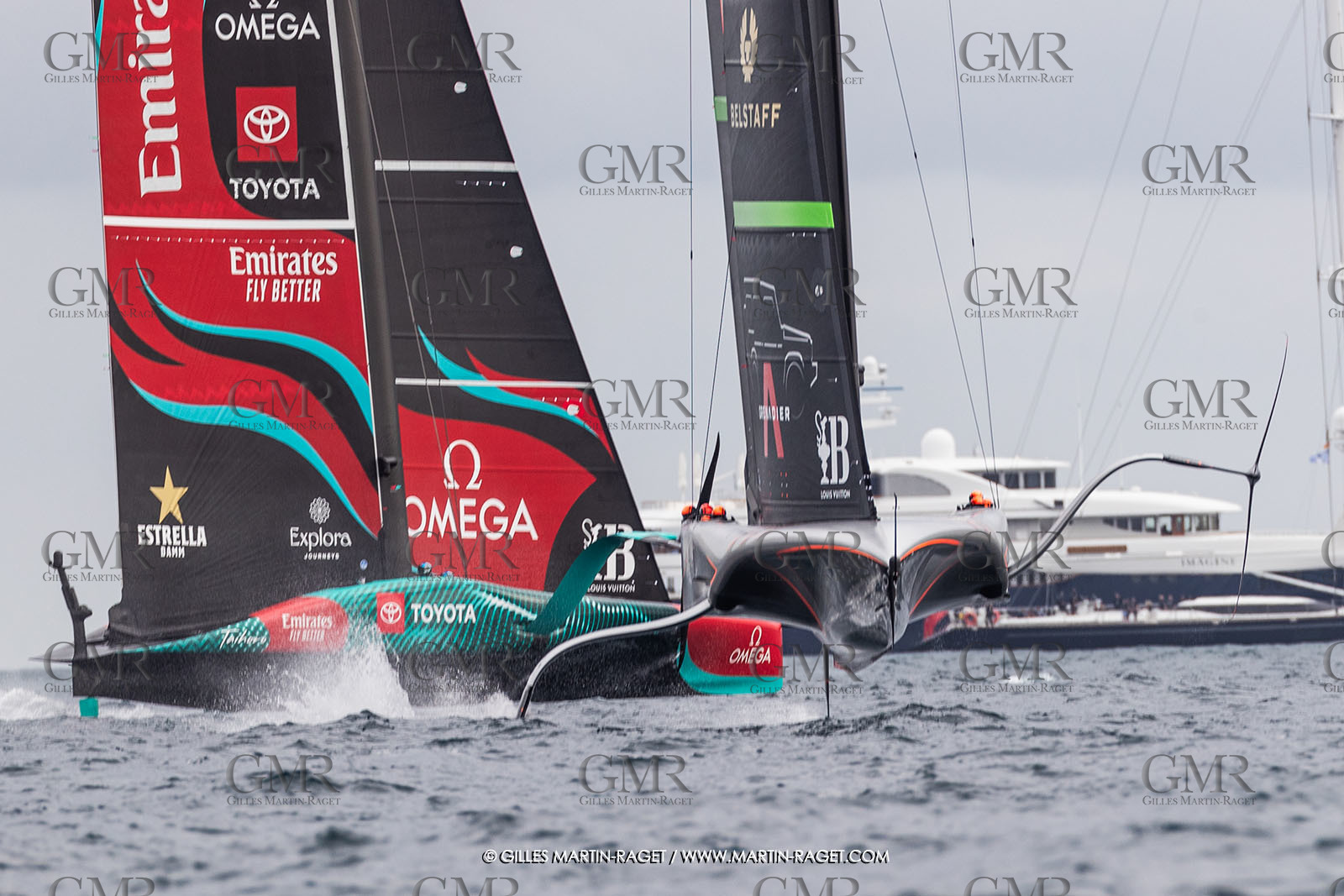 12:10 2024, Barcelona (ESP), Louis Vuitton 37th America's Cup, Final Match, Race Day 1, Race 2