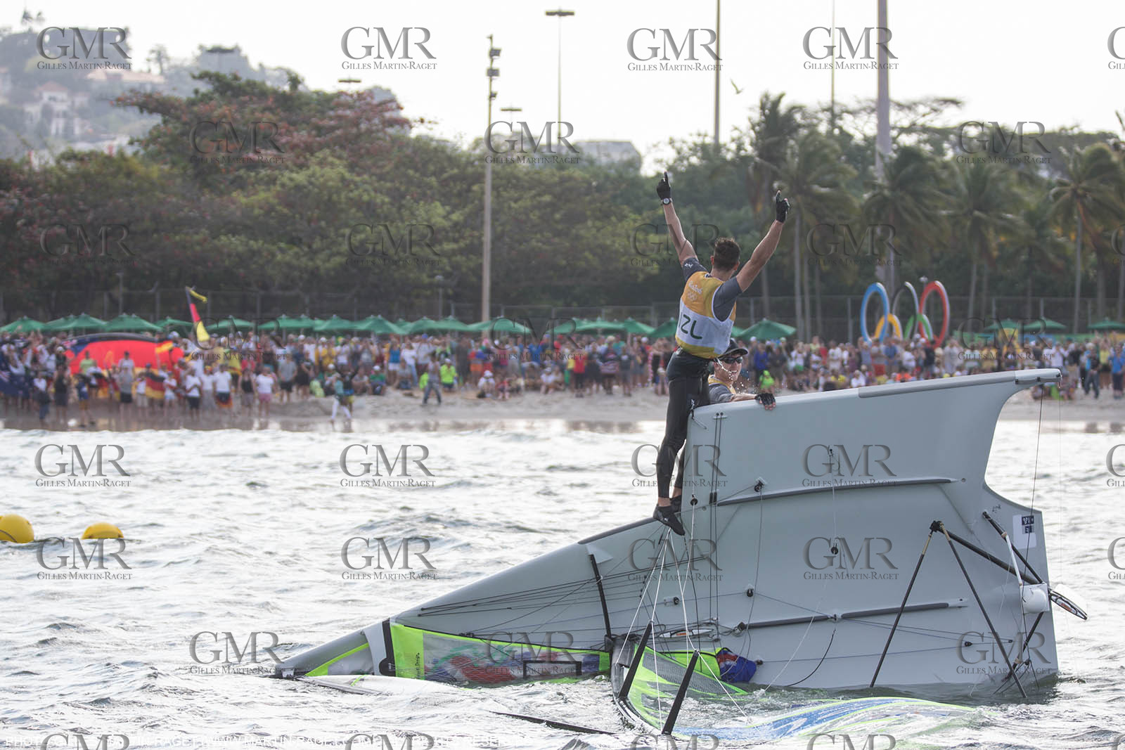 18 08 2016, Rio de Janeiro (BRA), 2016 Olympic Games, Sailing, Medal races