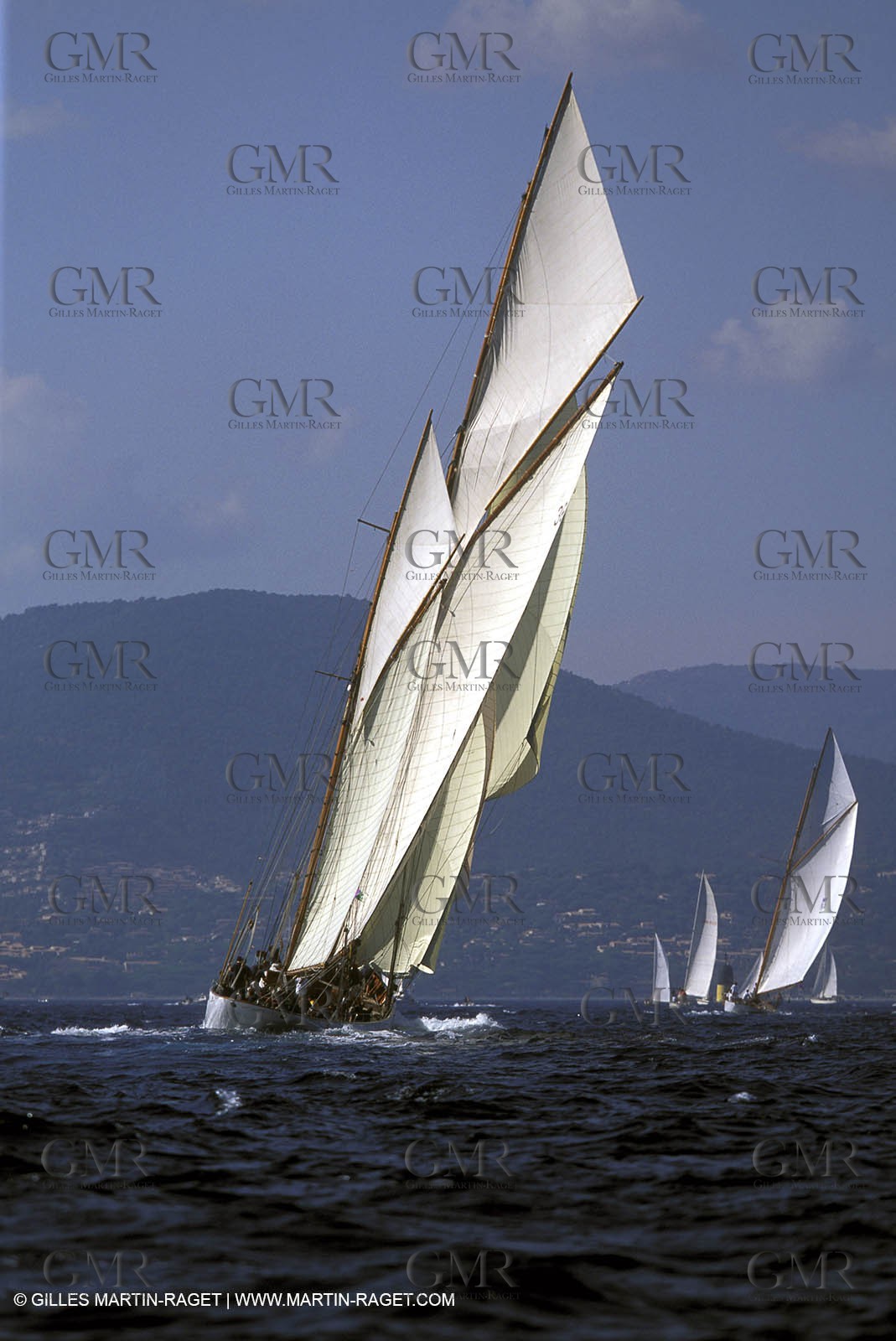 Sailing, Classic yachts, Voiles de Saint-Tropez 2003