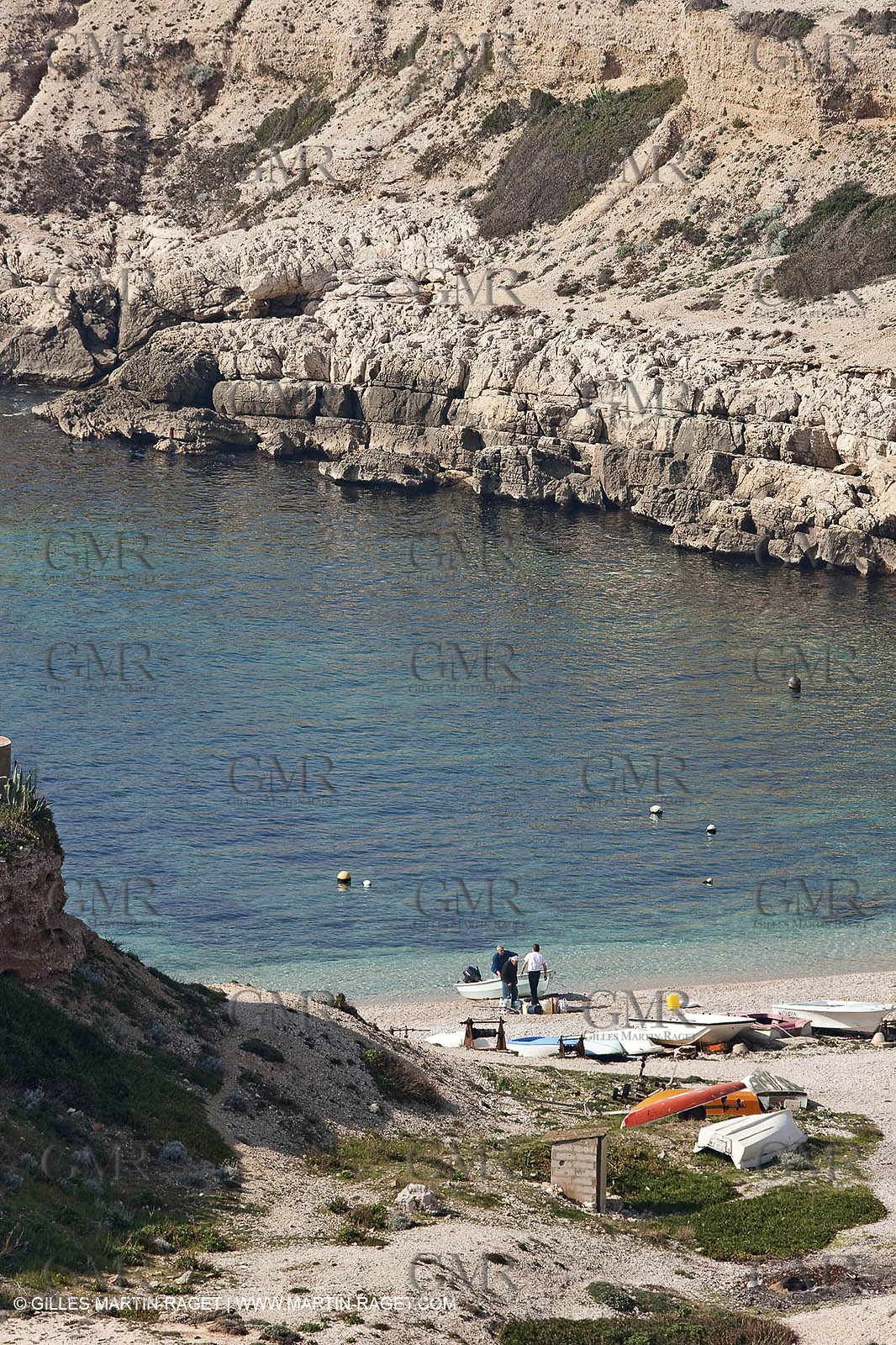 19 03 2009 - Marseille (FRA, 13) - Calanques - Marseilleveyre creek