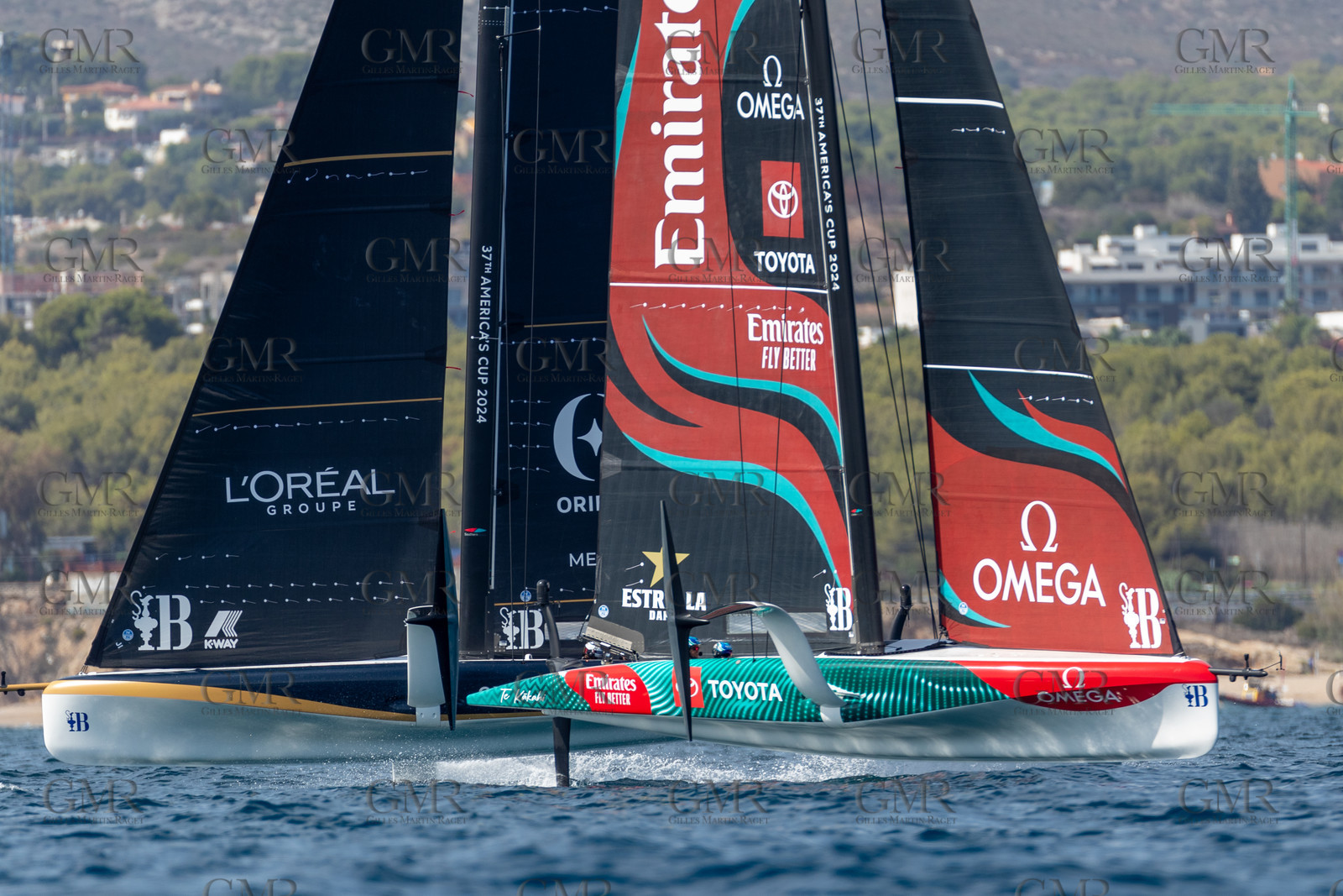 16 09 2023, Vilanova i La Geltru (ESP), 37th America's Cup, 1st Preliminary Regatta, Race Day 2