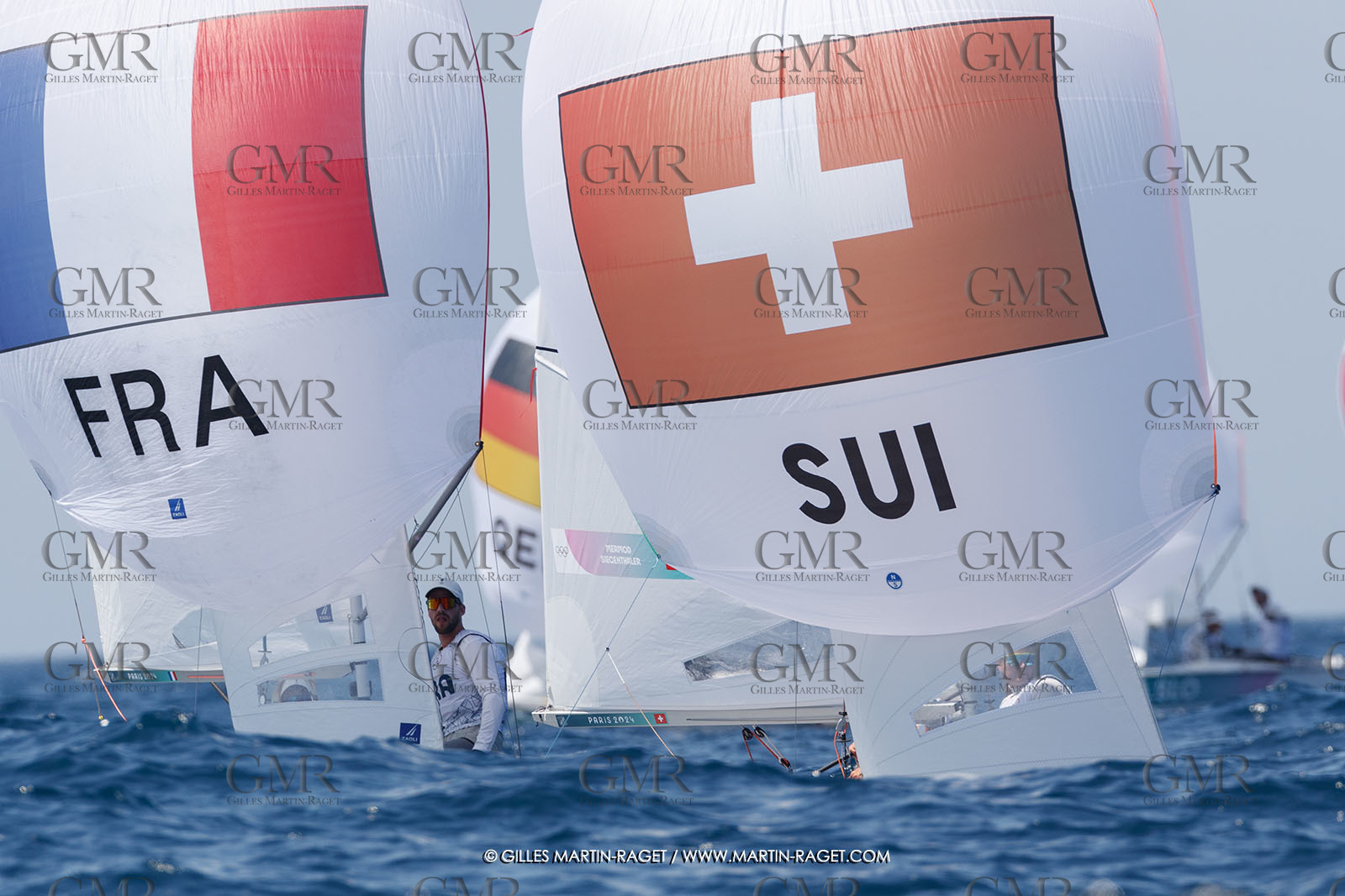 03 08 2024, Marseille (FRA), Paris 2024 Olympic Games, Sailing, Race Day 7