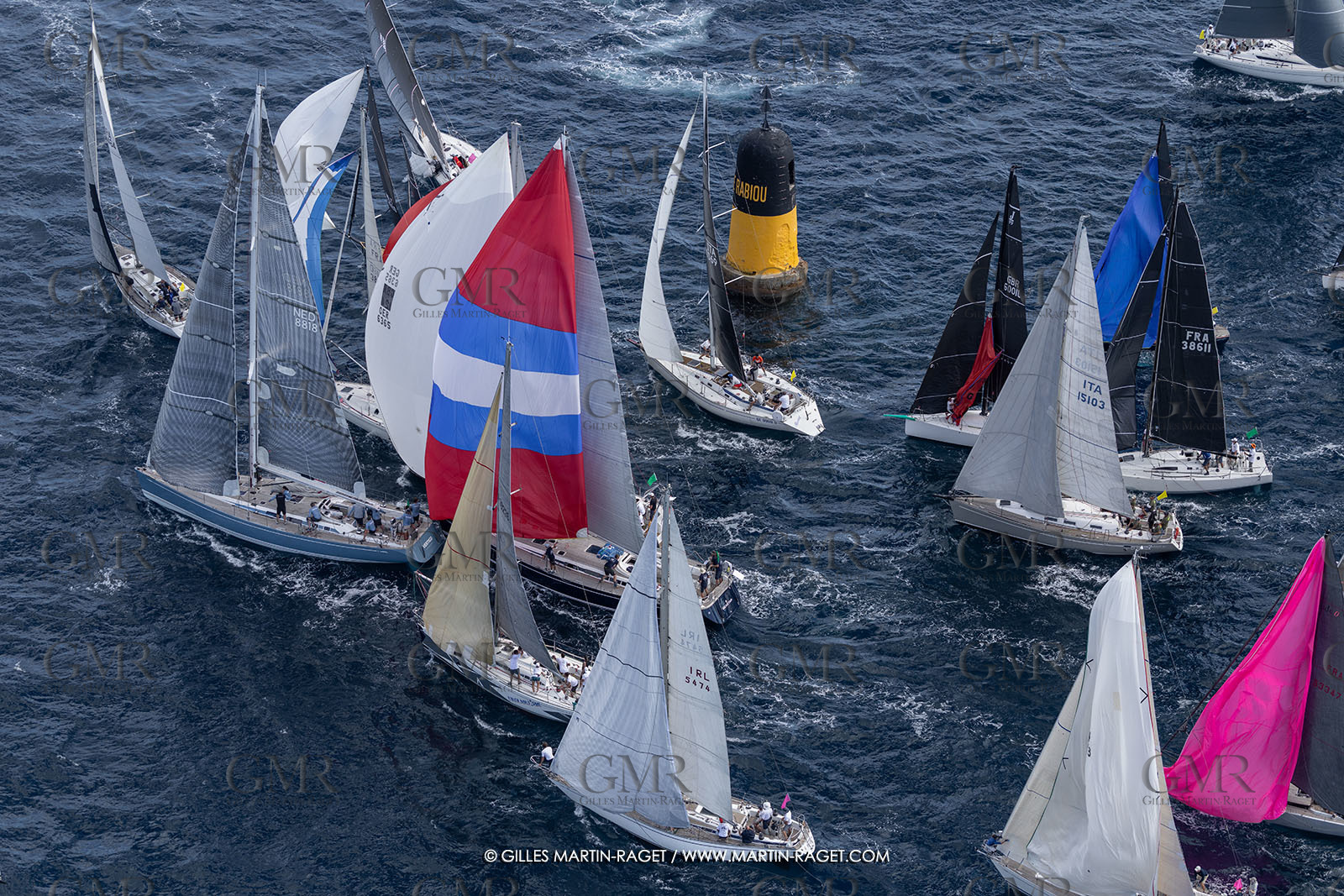 04 10 2025, Saint-Tropez (FRA), Les VoIles de Saint-Tropez 2025, Race Day 6