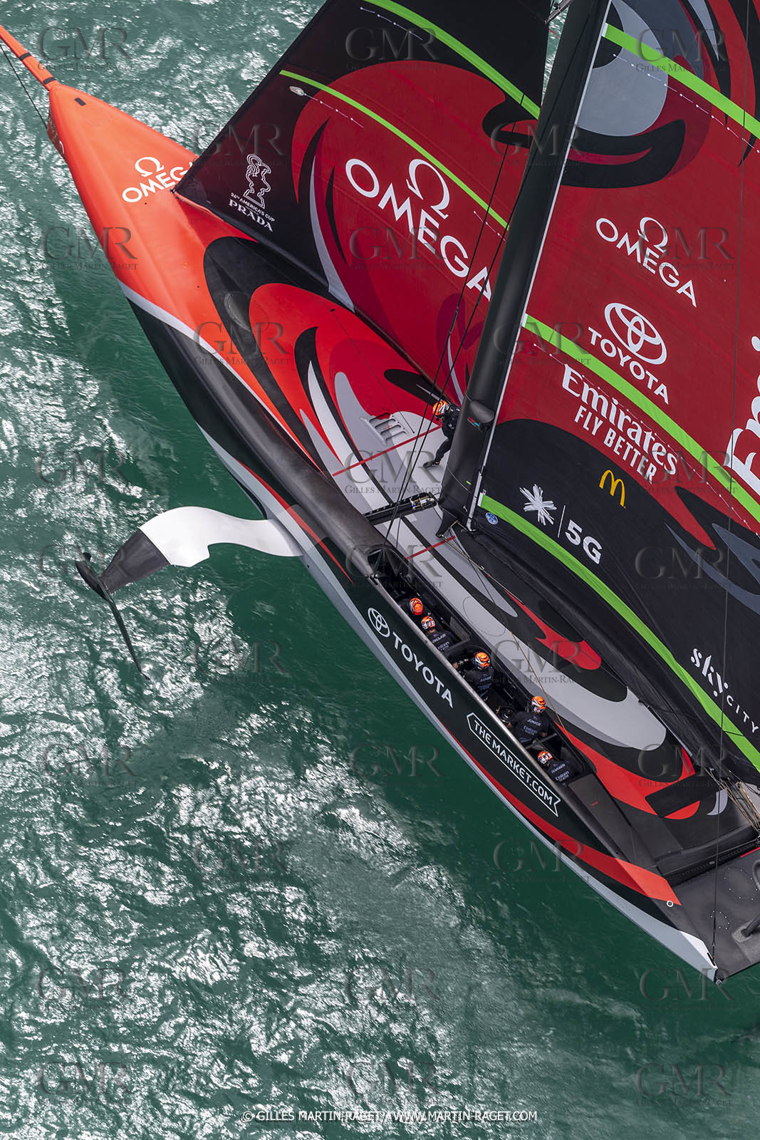 11 12 2020 - Auckland (NZL) - 36th America's Cup - Practice Sessions - Day 3 - Emirates Team New Zealand