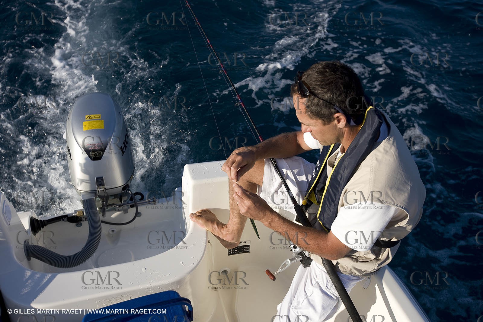 19 06 2008 - Le Lavandou (FRA,83) - Honda Marine 4 stroke outboard engines 2008 line