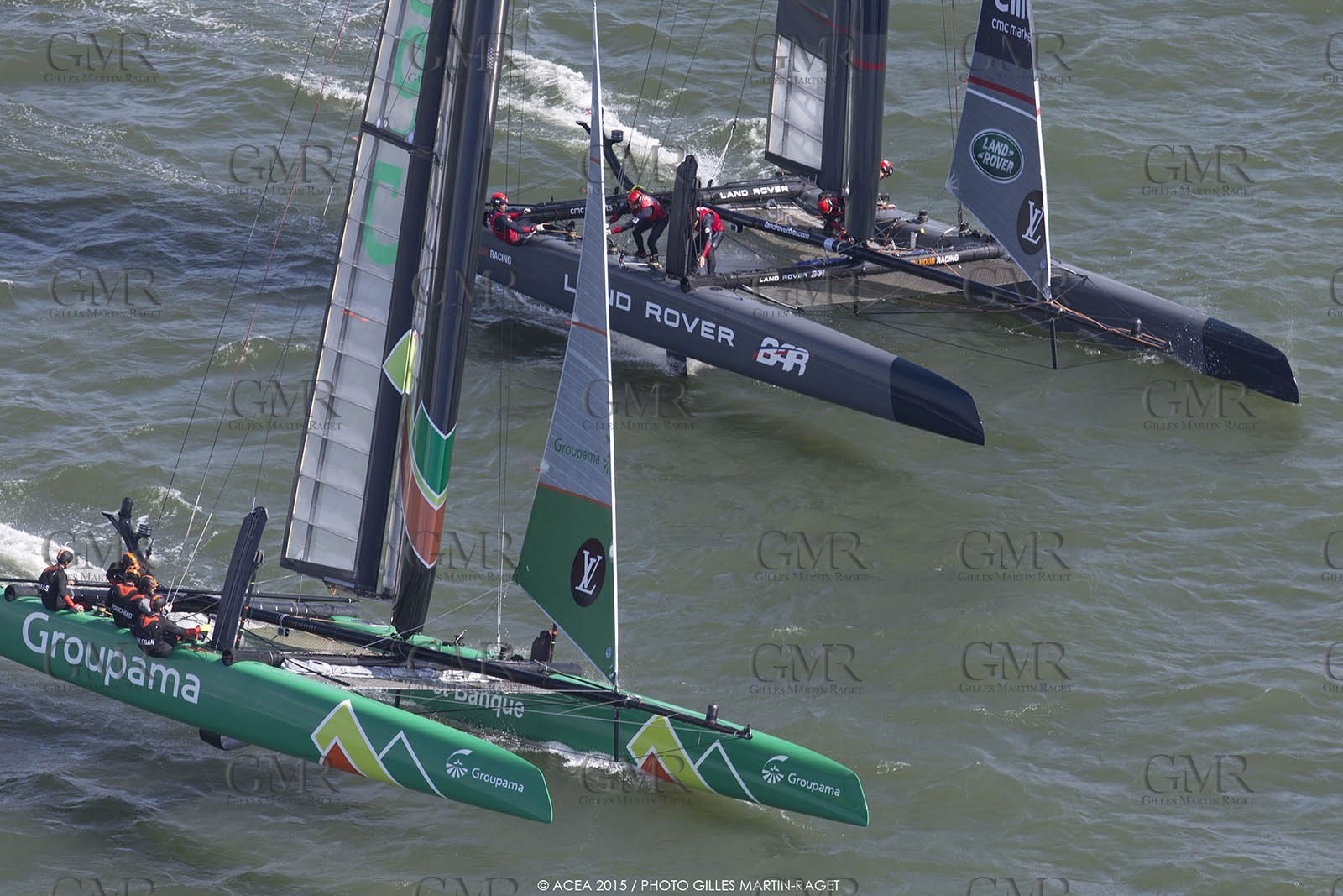 28 08 2015, Göthenburg, (SWE), 35th America's Cup, Louis Vuitton America's Cup World Series Göthenburg 2015, Training Day