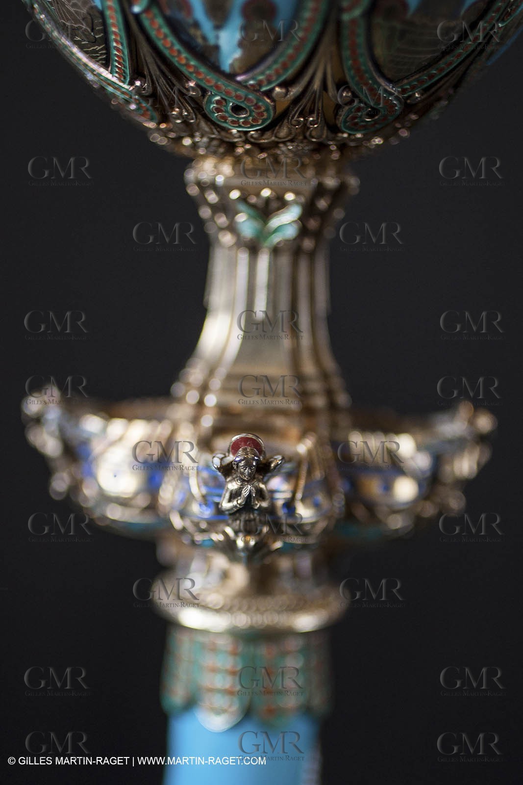 04 02 2013 - Marseille(FRA,13), Notre Dame de la Garde,liturgical silverware