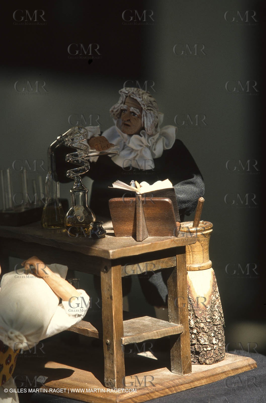 Les Baux de Provence, Atelier de fabrication de santons