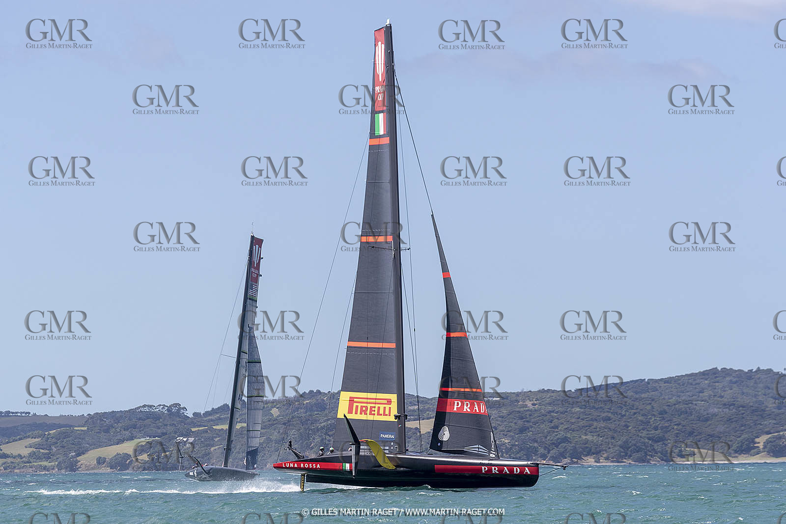 11 01 2021, Auckland (NZL), 36th America's Cup, Practice Racing